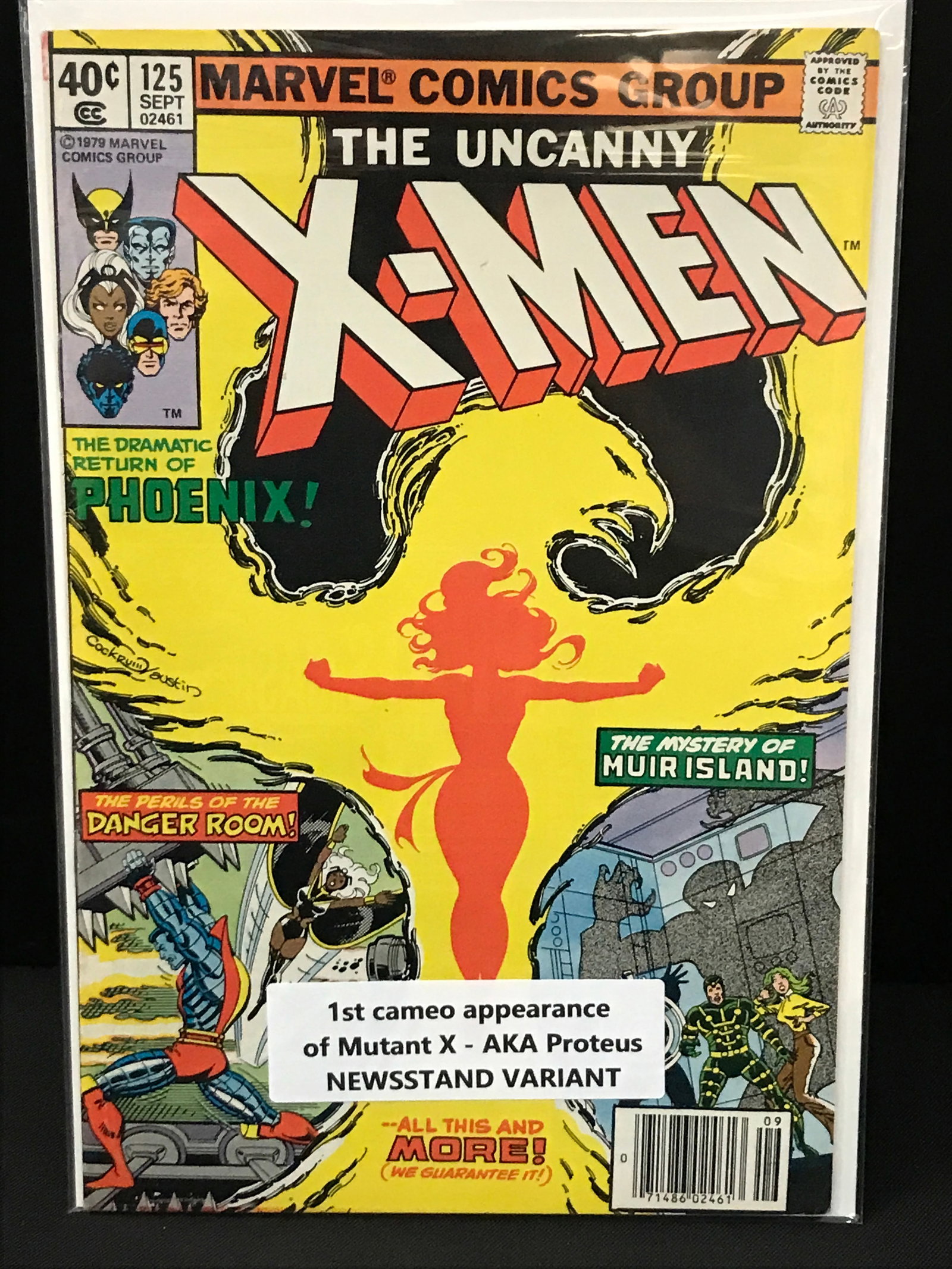 MARVEL COMICS THE UNCANNY X-MEN NO.125 (1ST CAMEO OF MUTANT X): Prices are in Canadian dollars