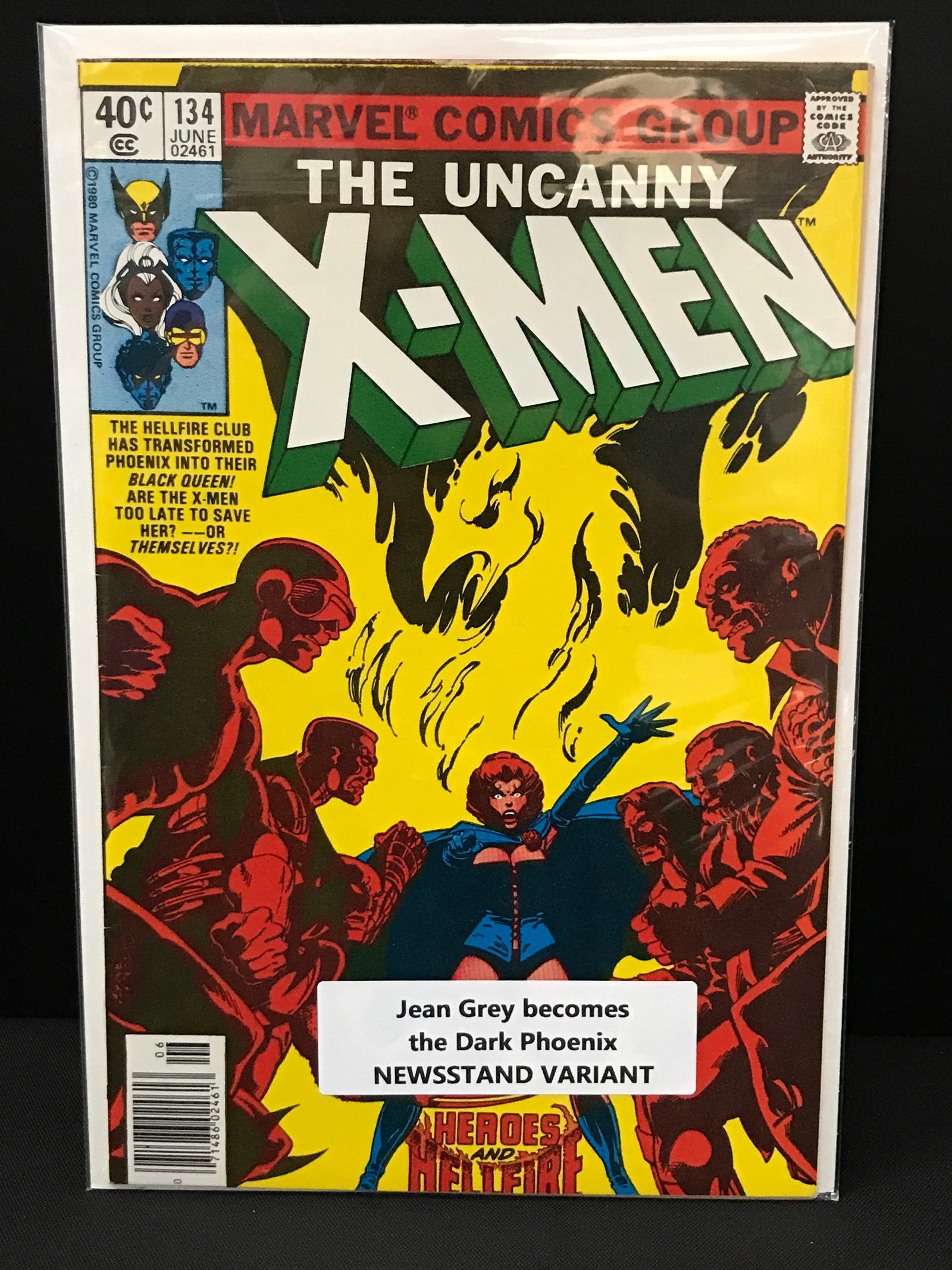MARVEL COMICS THE UNCANNY X-MEN NO.134 (JEAN GREY BECOMES DARK PHOENIX): Prices are in Canadian dollars