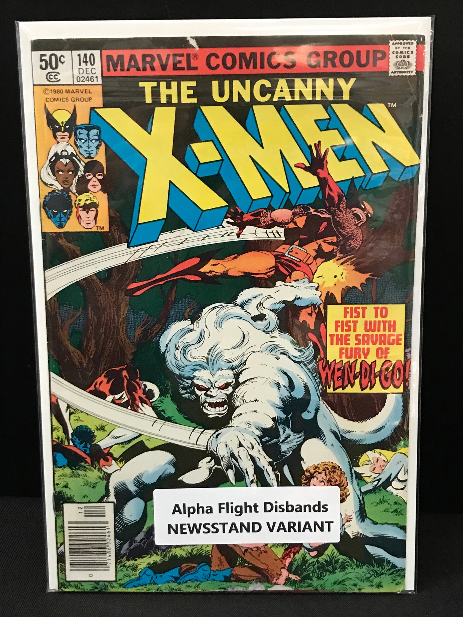 MARVEL COMICS THE UNCANNY X-MEN NO.140: Prices are in Canadian dollars