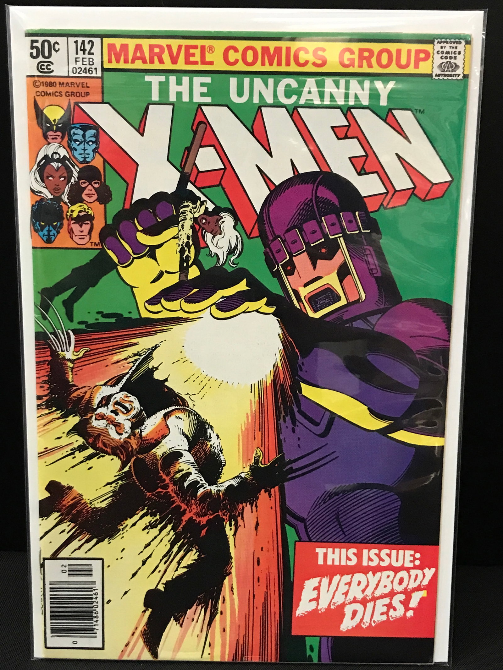 MARVEL COMICS THE UNCANNY X-MEN NO.142 (1 of 1)