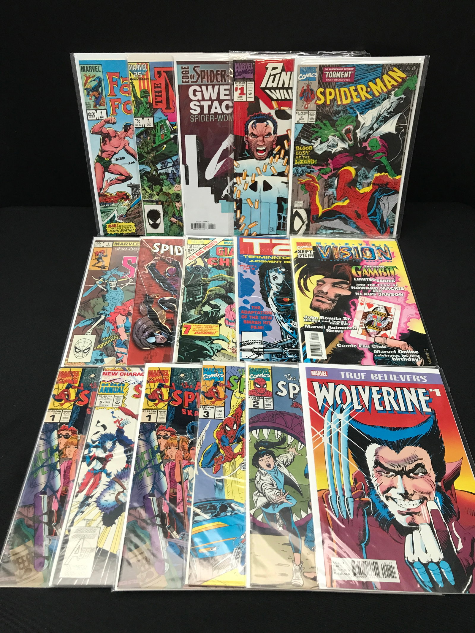 MARVEL SUPER HERO COMIC BOOK LOT (1 of 1)