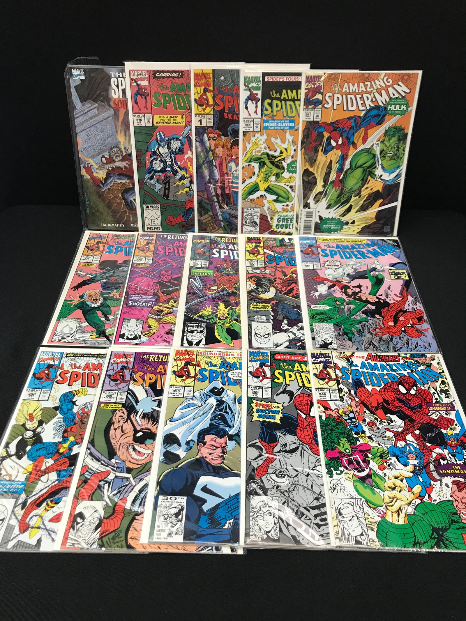 MARVEL COMICS SPIDER-MAN COMIC BOOK LOT (1 of 1)