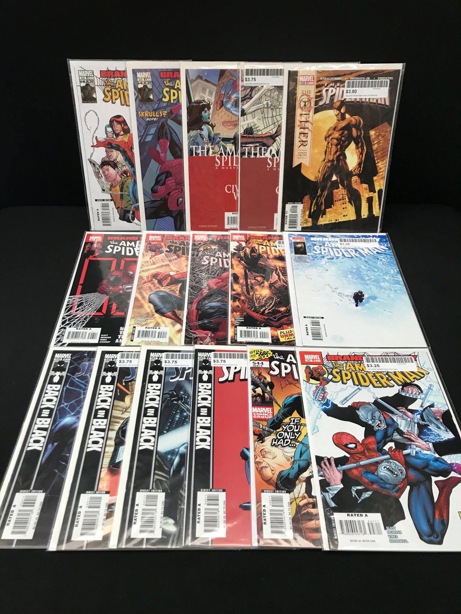MARVEL COMICS SPIDER-MAN COMIC BOOK LOT (1 of 1)