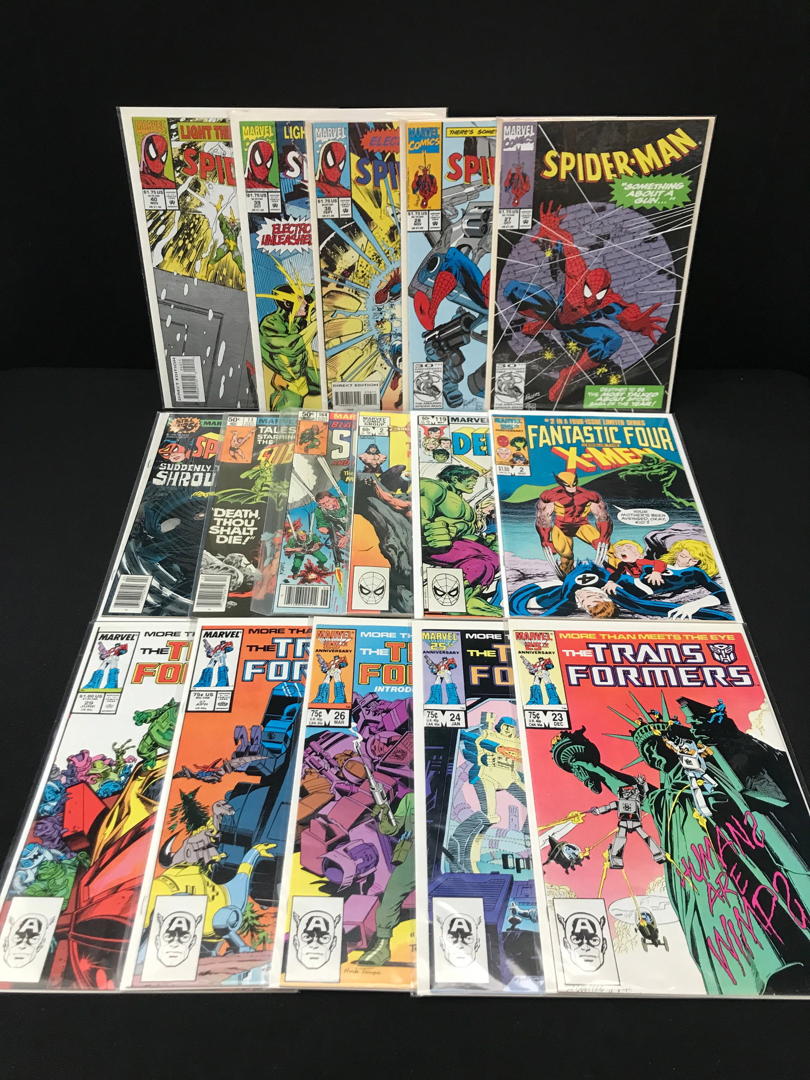 MARVEL SUPER HERO COMIC BOOK LOT (1 of 1)