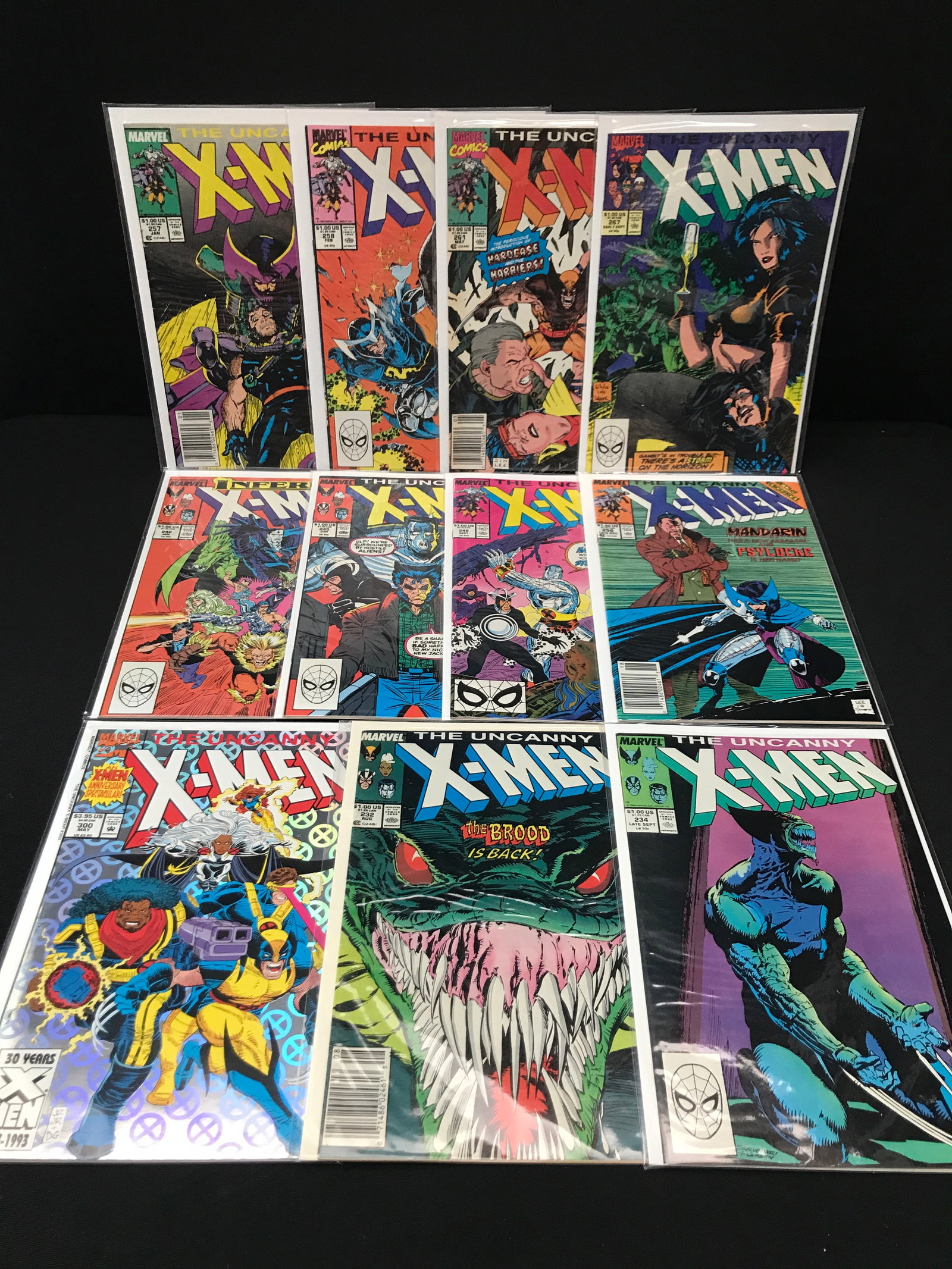 MARVEL COMICS X-MEN COMIC BOOK LOT: Prices are in Canadian dollars