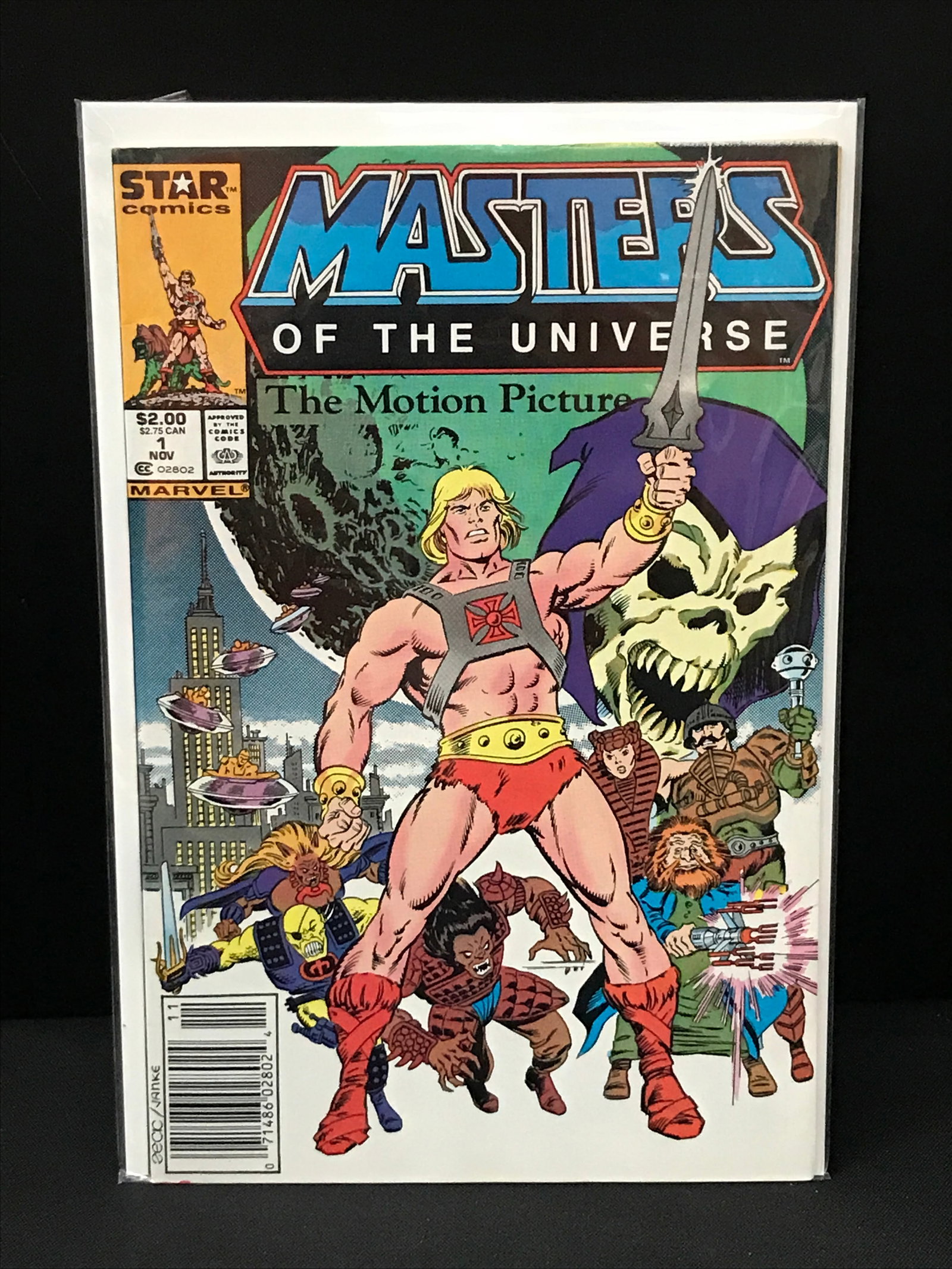 STAR COMICS MASTERS OF THE UNIVERSE NO.1: Prices are in Canadian dollars