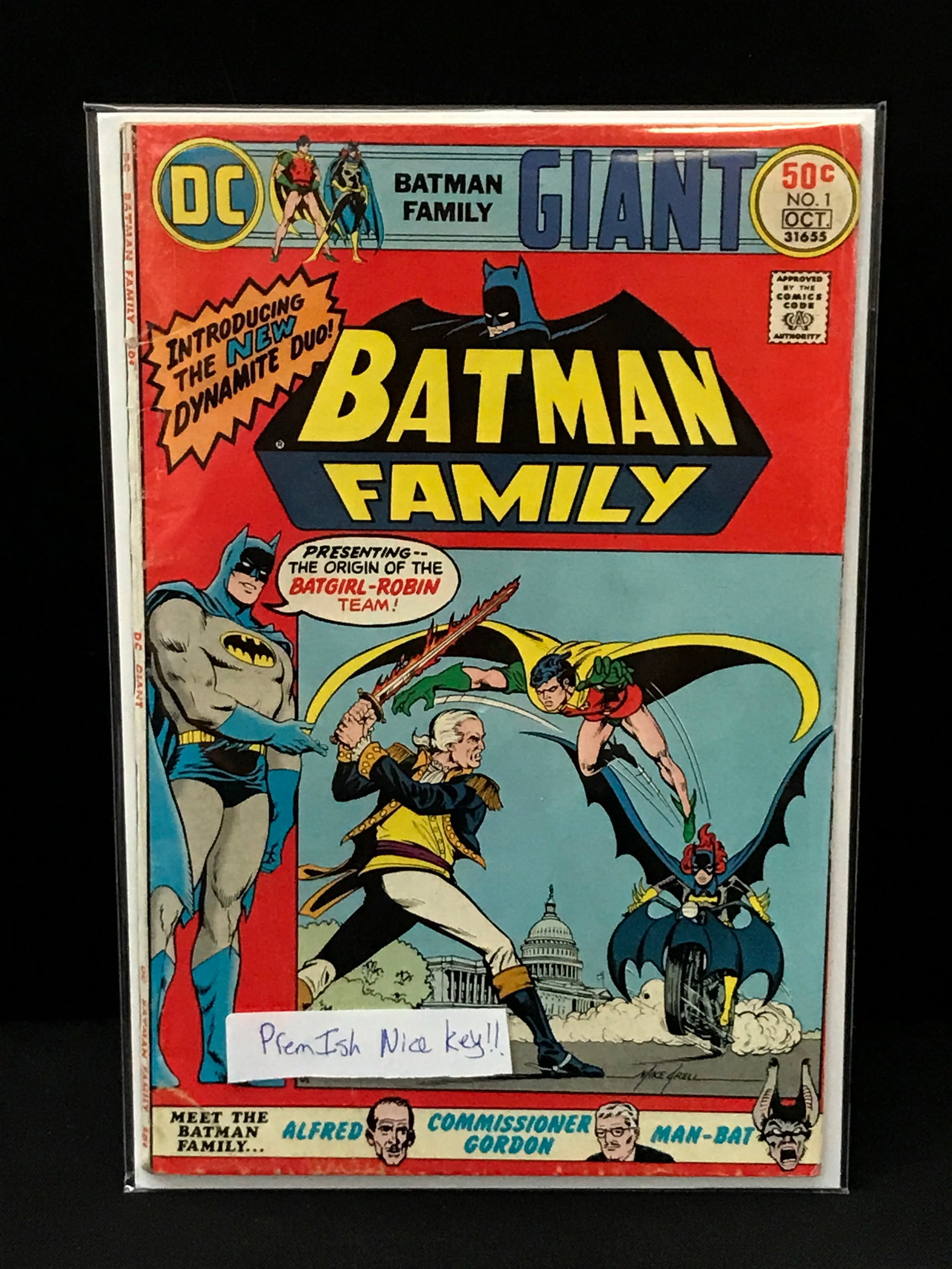 DC COMICS BATMAN FAMILY NO.1: Prices are in Canadian dollars
