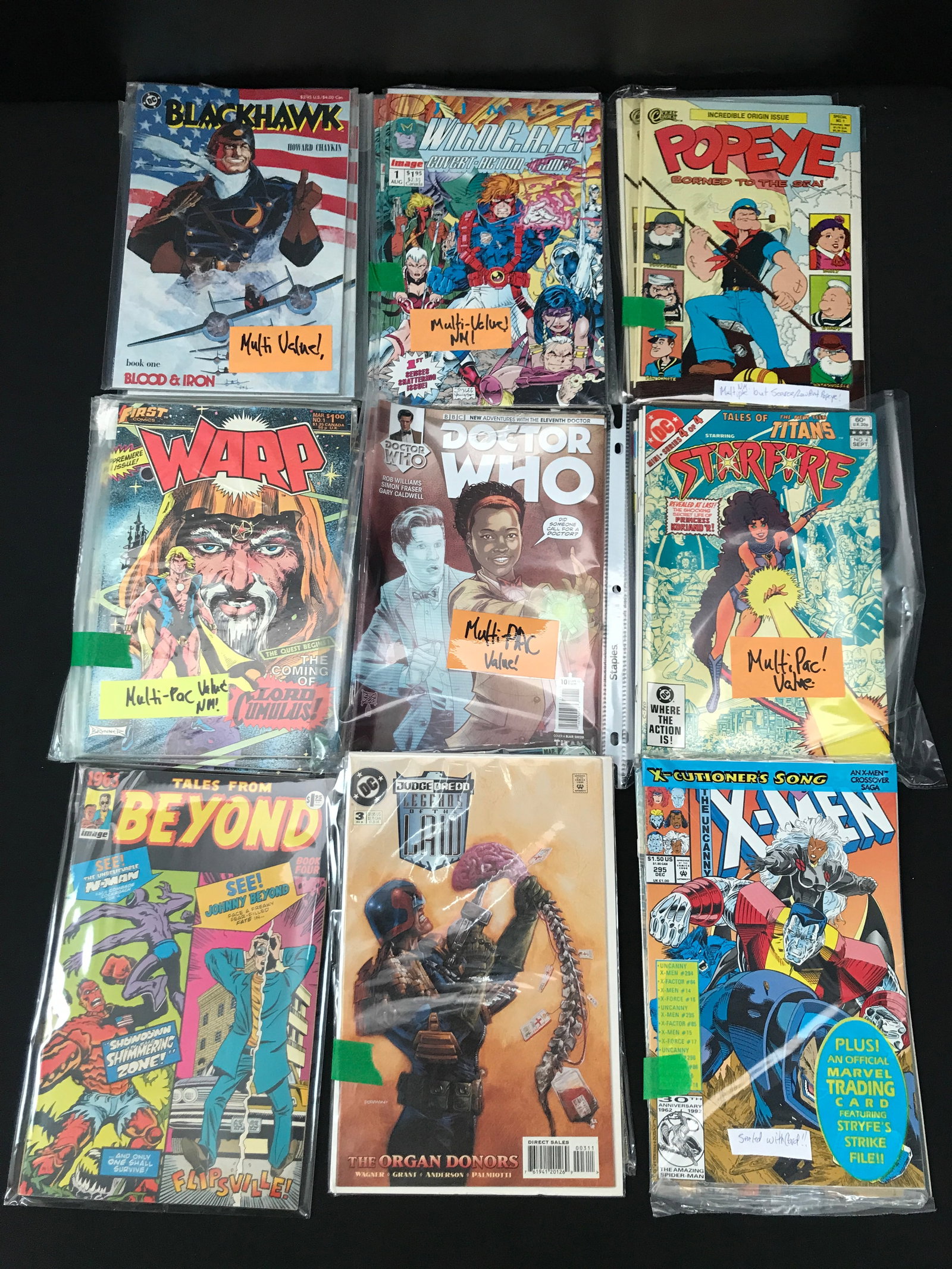 LOT OF MARVEL AND DC COMIC BOOKS (1 of 1)