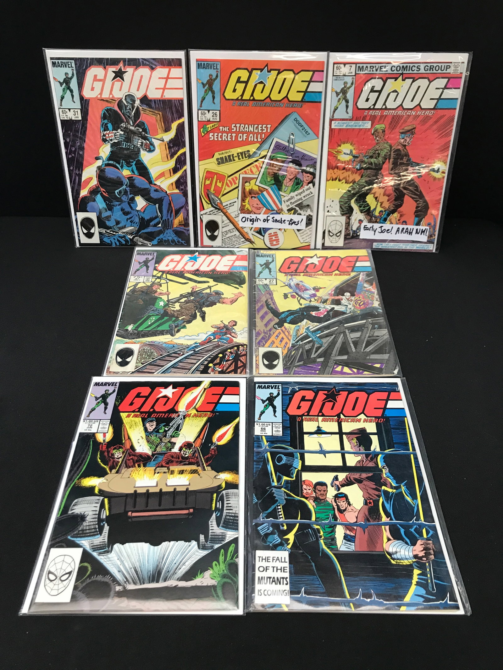 MARVEL COMICS G.I JOE COMIC BOOK LOT (1 of 1)