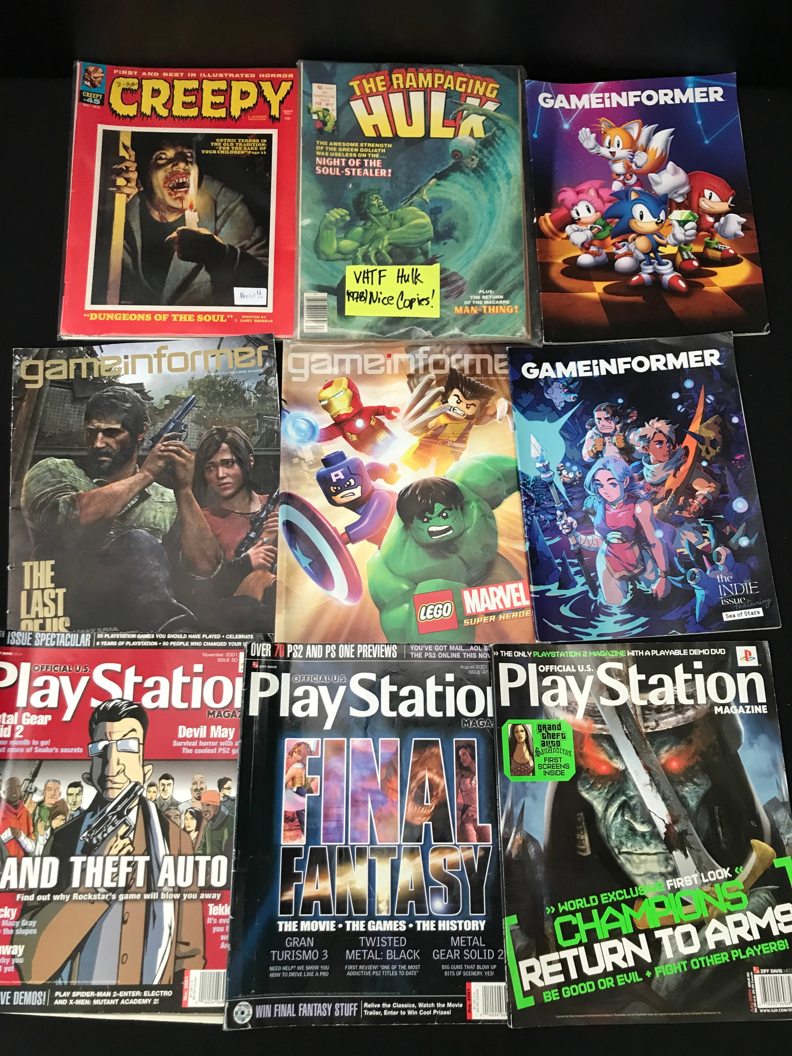 GAMING MAGAZINE LOT: Prices are in Canadian dollars