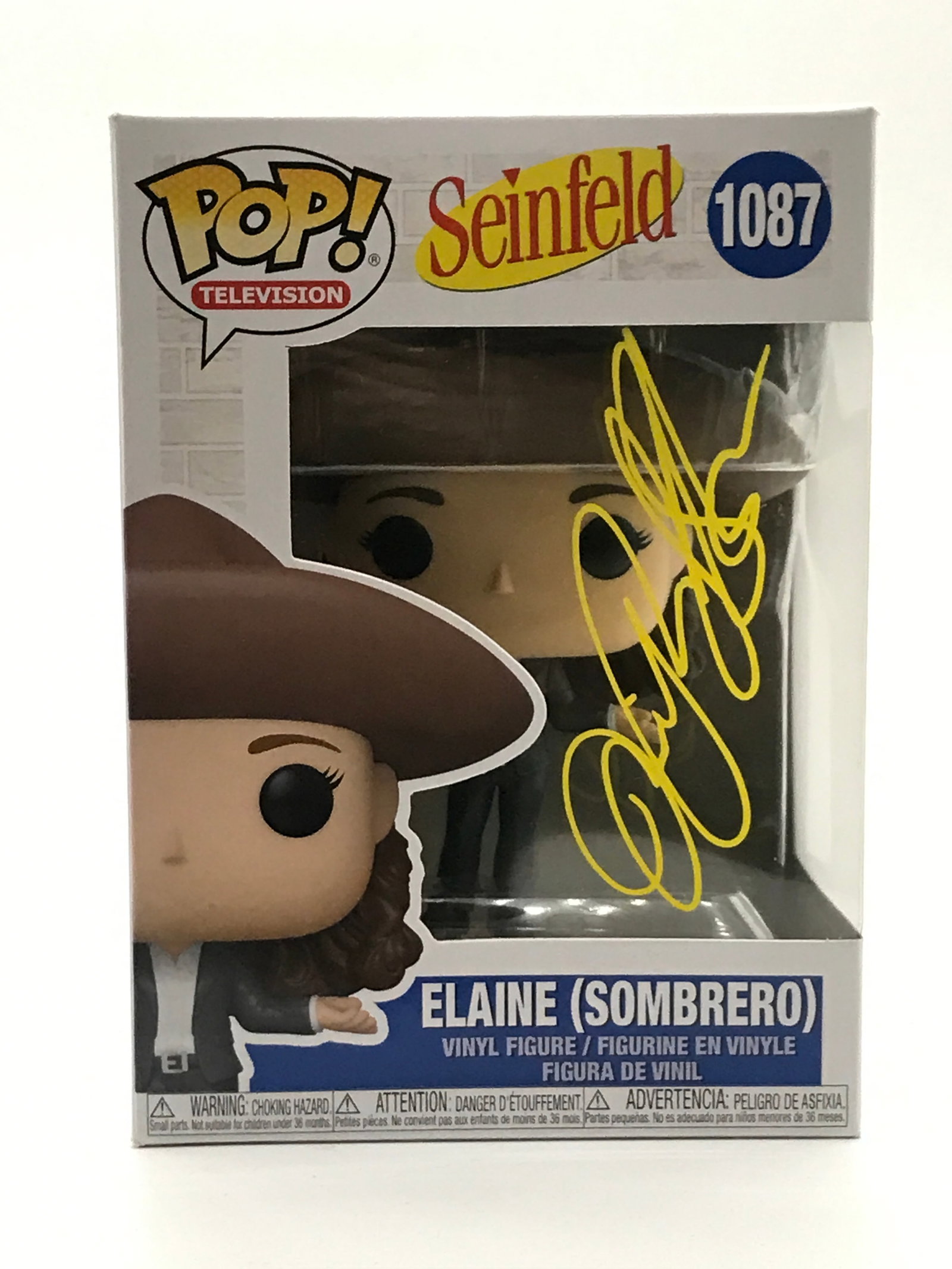JULIA LOUIS-DREYFUS SIGNED ELAINE SEINFELD FUNKO POP - KB COA: Prices are in Canadian dollars
