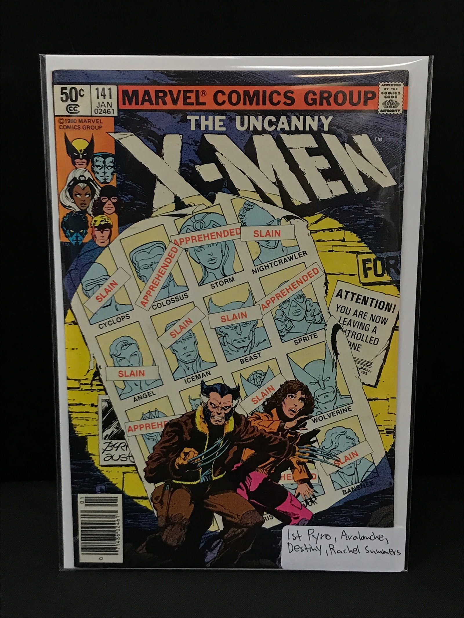 THE UNCANNY X-MEN #141 LOTS OF 1ST APPS - MARVEL COMICS (1 of 1)