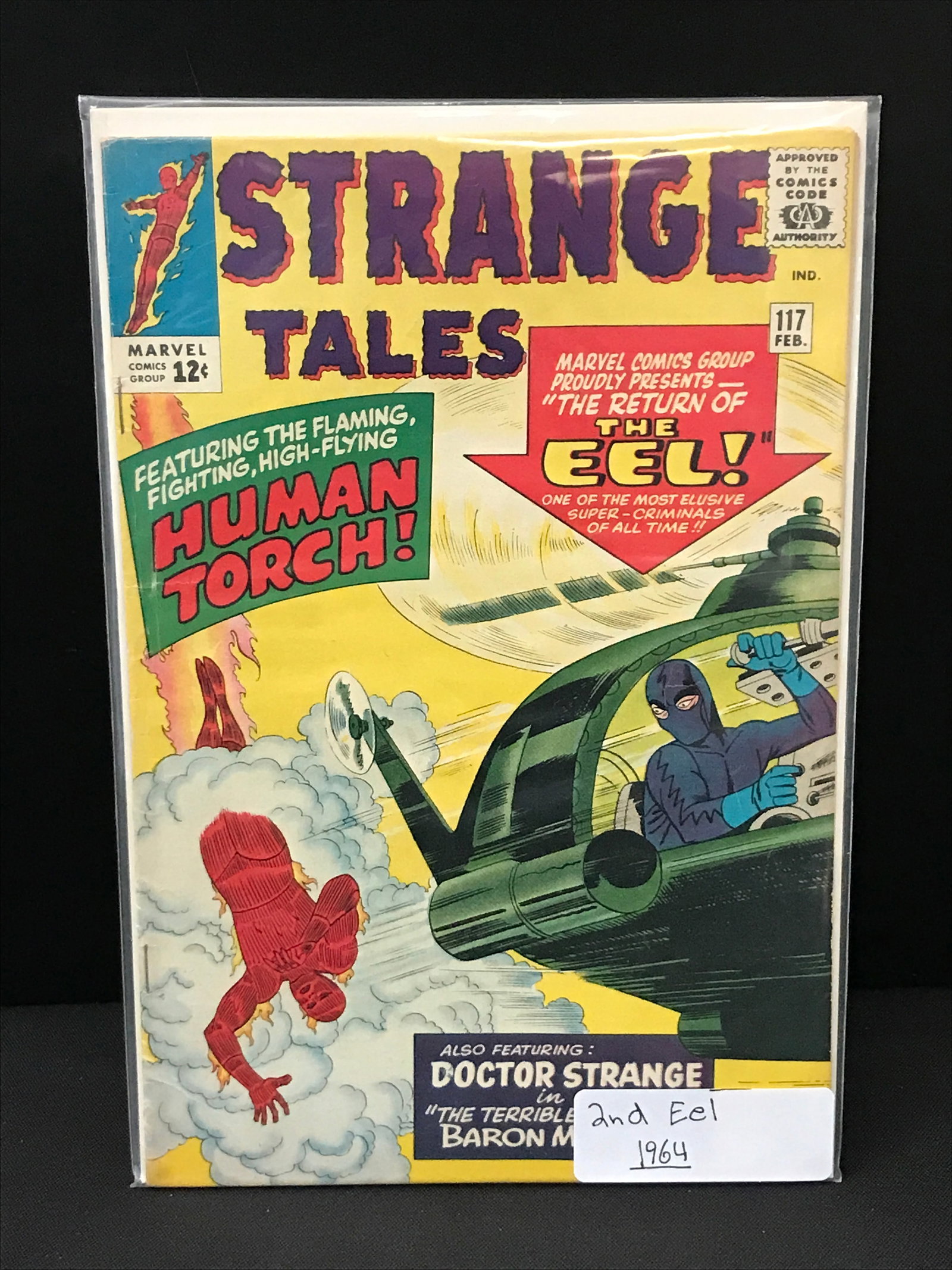 STRANGE TALES #117 (1964) 2ND EEL - MARVEL COMICS (1 of 1)