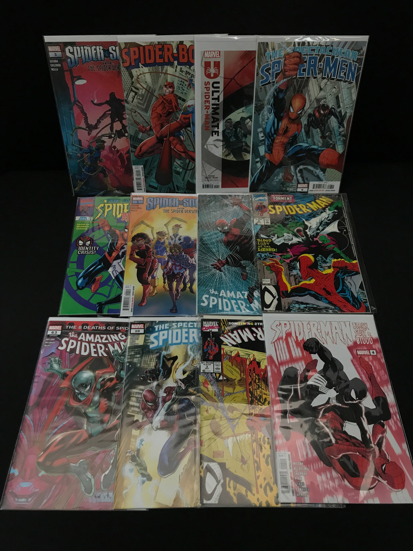 LOT OF 12 SPIDERMAN COMICS - MARVEL COMICS (1 of 1)