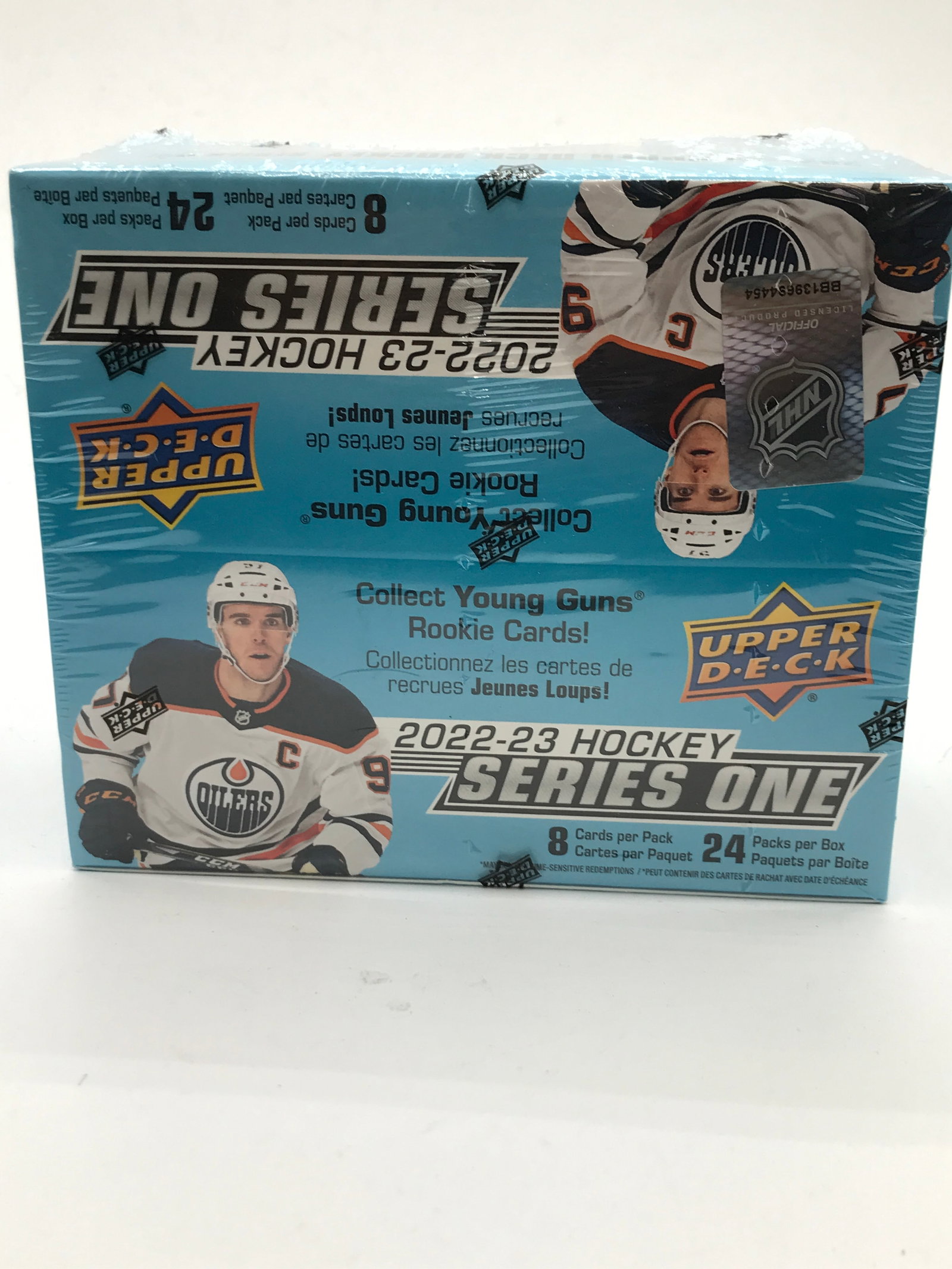 2022-23 UPPER DECK SERIES ONE HOCKEY SEALED TRADING CARD BOX: Prices are in Canadian dollars