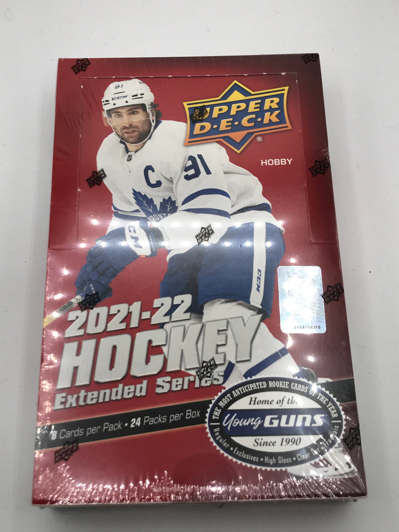 2021-22 UPPER DECK EXTENDED SERIES HOCKEY SEALED TRADING CARD BOX (1 of 1)