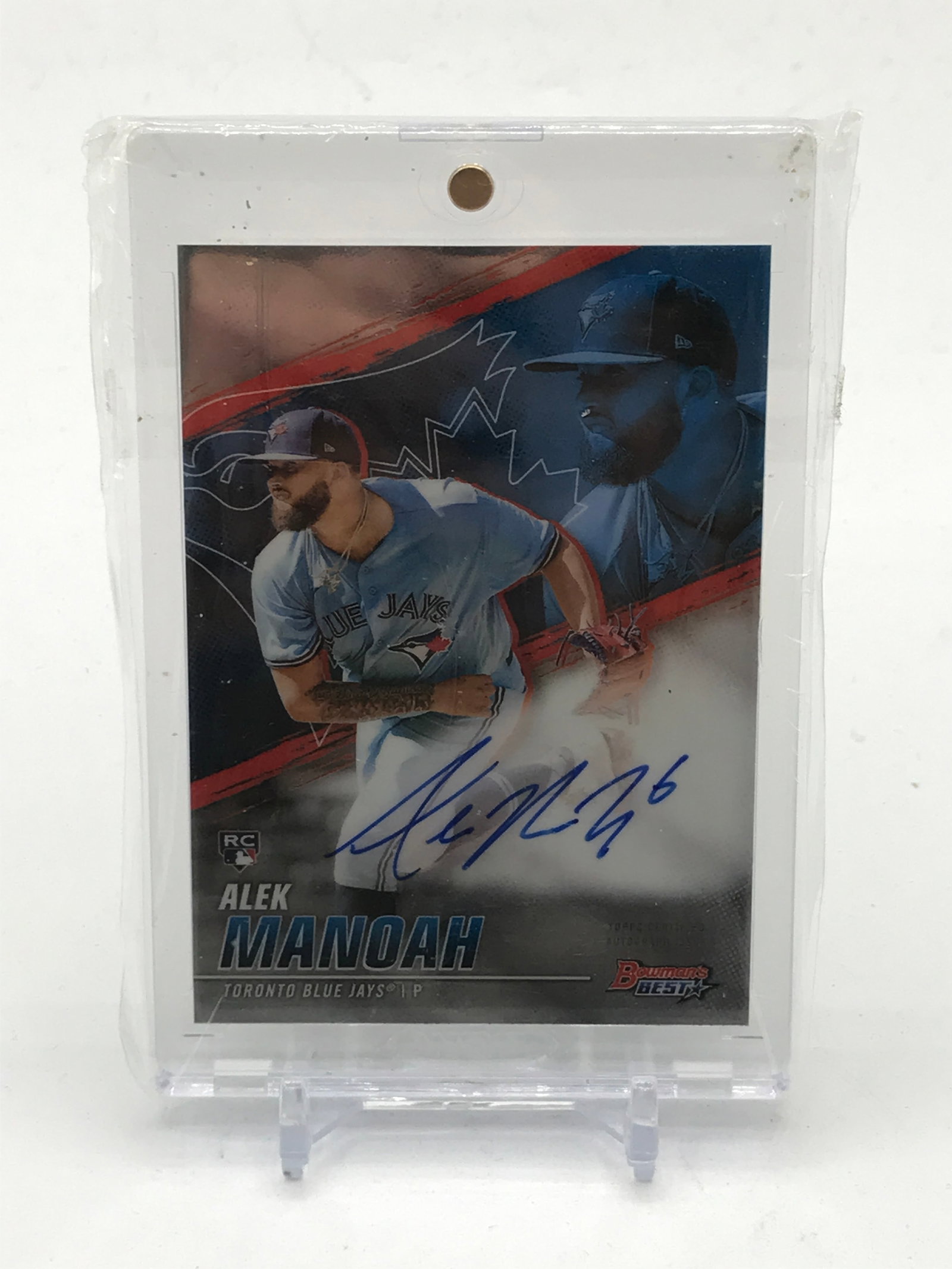 2021 BOWMAN'S BEST BASEBALL ALEK MANOAH SIGNED ROOKIE TRADING CARD: Prices are in Canadian dollars