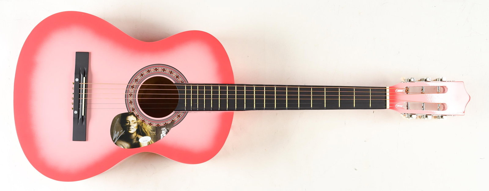 SHANAI TWAIN SIGNED ACOUSTIC GUITAR - JSA COA: Prices are in Canadian dollars