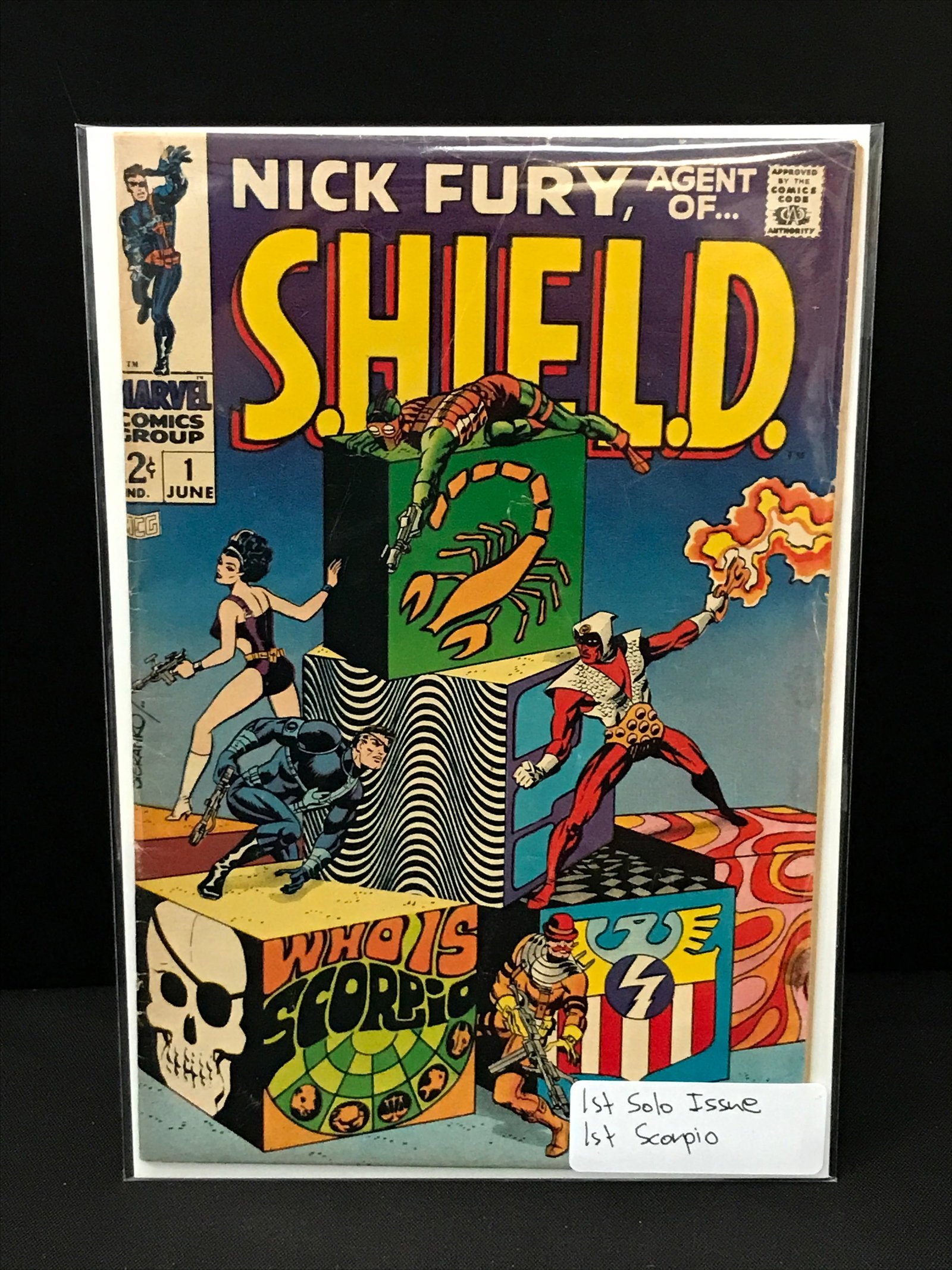 NICK FURY AGENT OF SHIELD #1 1ST SCORPIO - MARVEL COMICS: Prices are in Canadian dollars