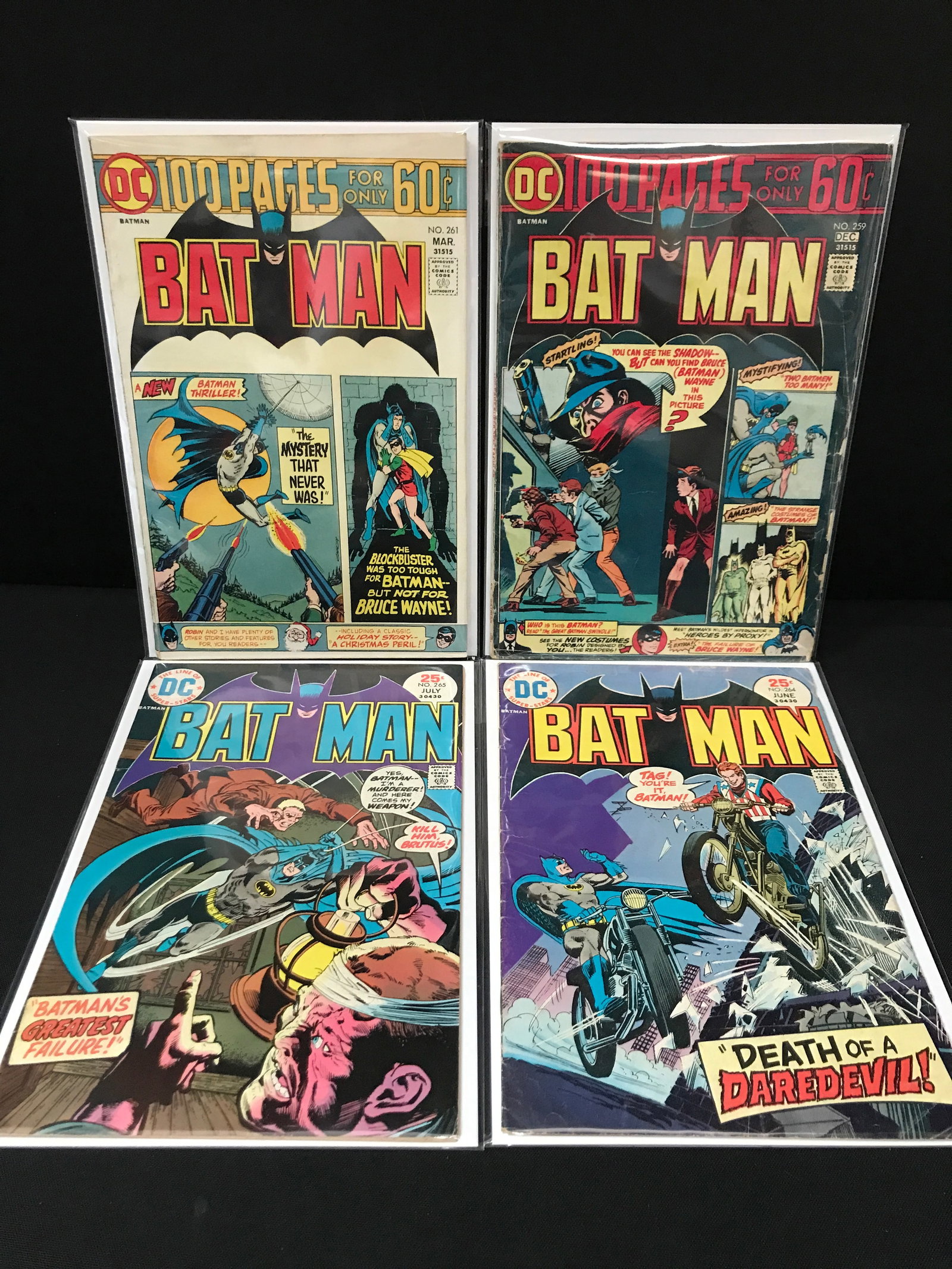 LOT OF 4 BATMAN - DC COMICS (1 of 1)