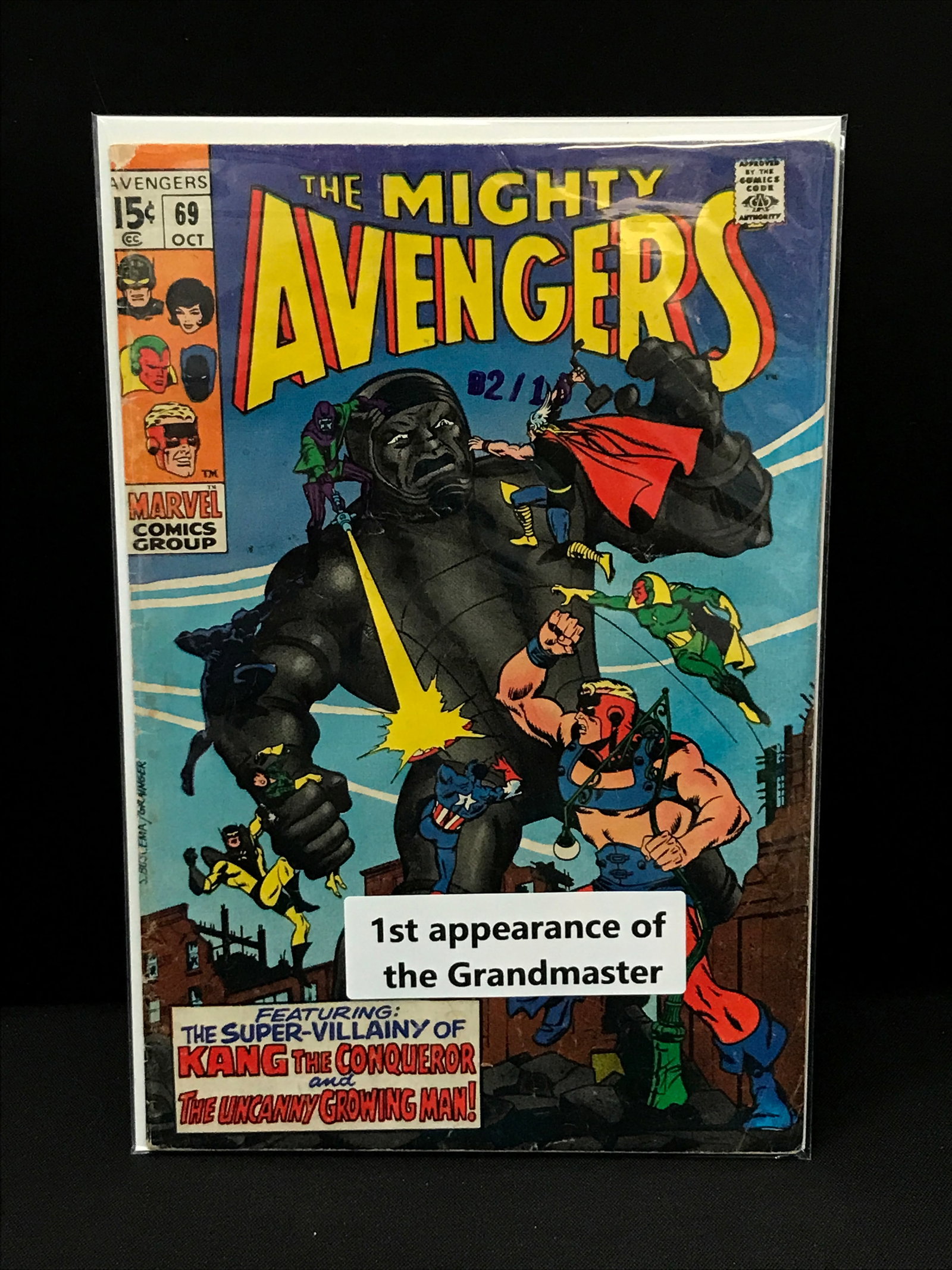 THE AVENGERS #69 1ST APP OF THE GRANDMASTER - MARVEL COMICS: Prices are in Canadian dollars