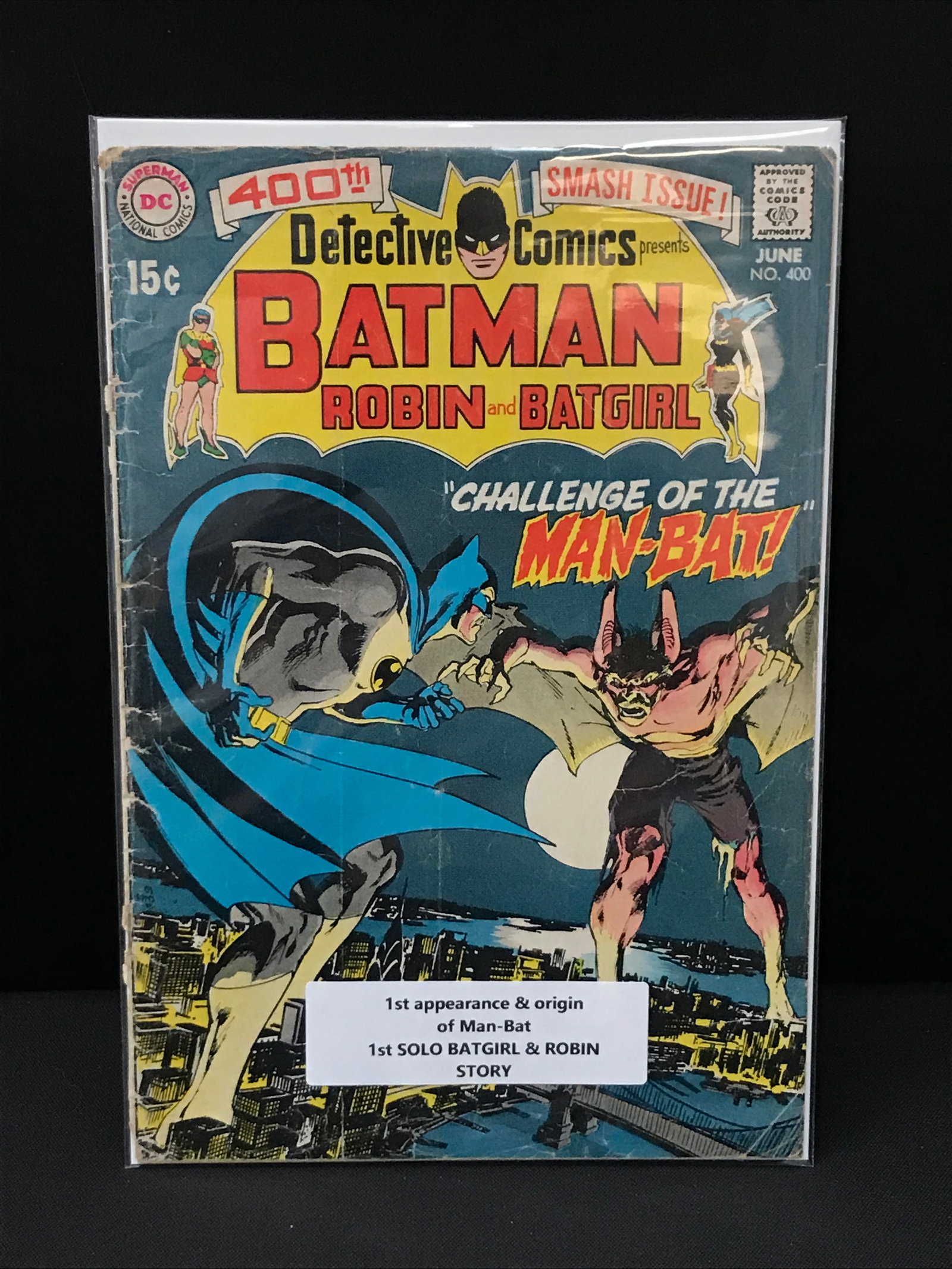 DETECTIVE COMICS #400 1ST APP & ORIGIN OF MAN-BAT - DC COMICS: Prices are in Canadian dollars