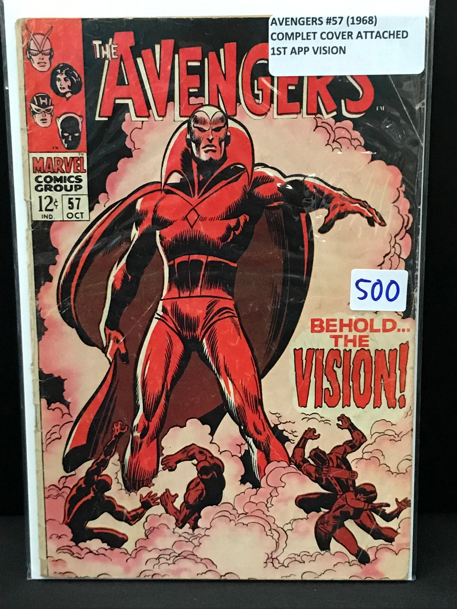 AVENGERS #57 (1968) 1ST VISION - MARVEL COMICS: Prices are in Canadian dollars