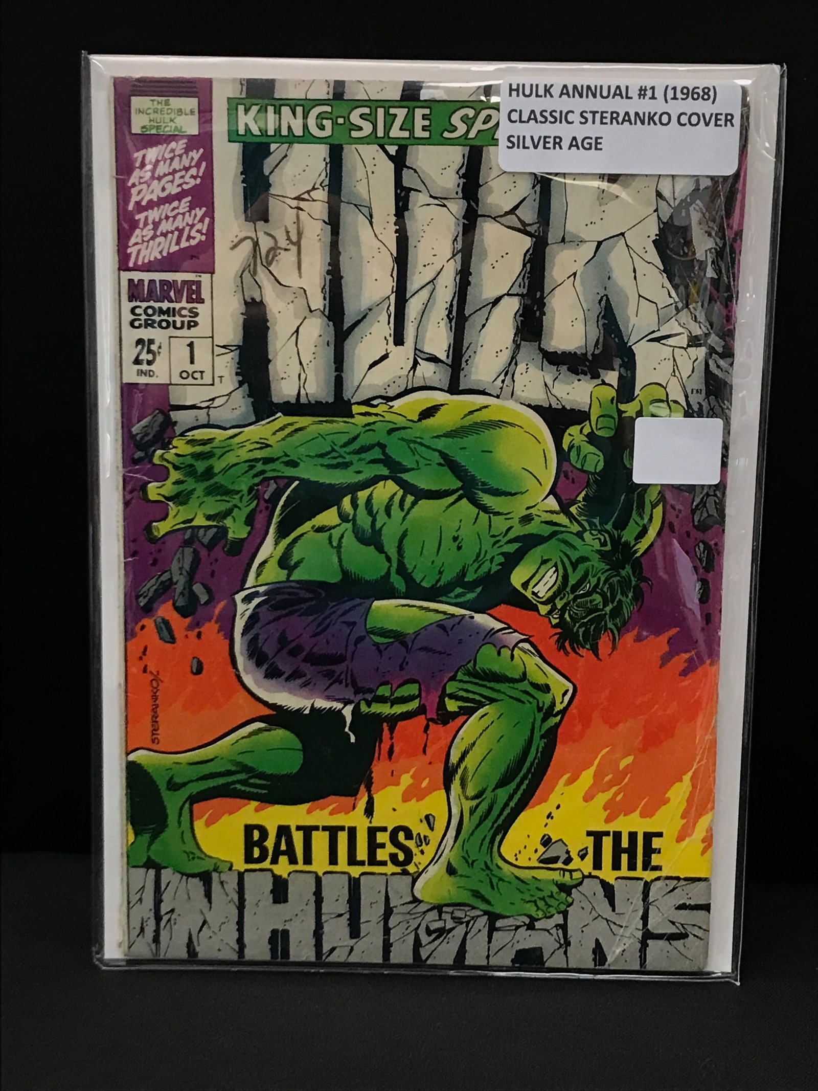 HULK ANNUAL #1 (1968) - MARVEL COMICS: Prices are in Canadian dollars