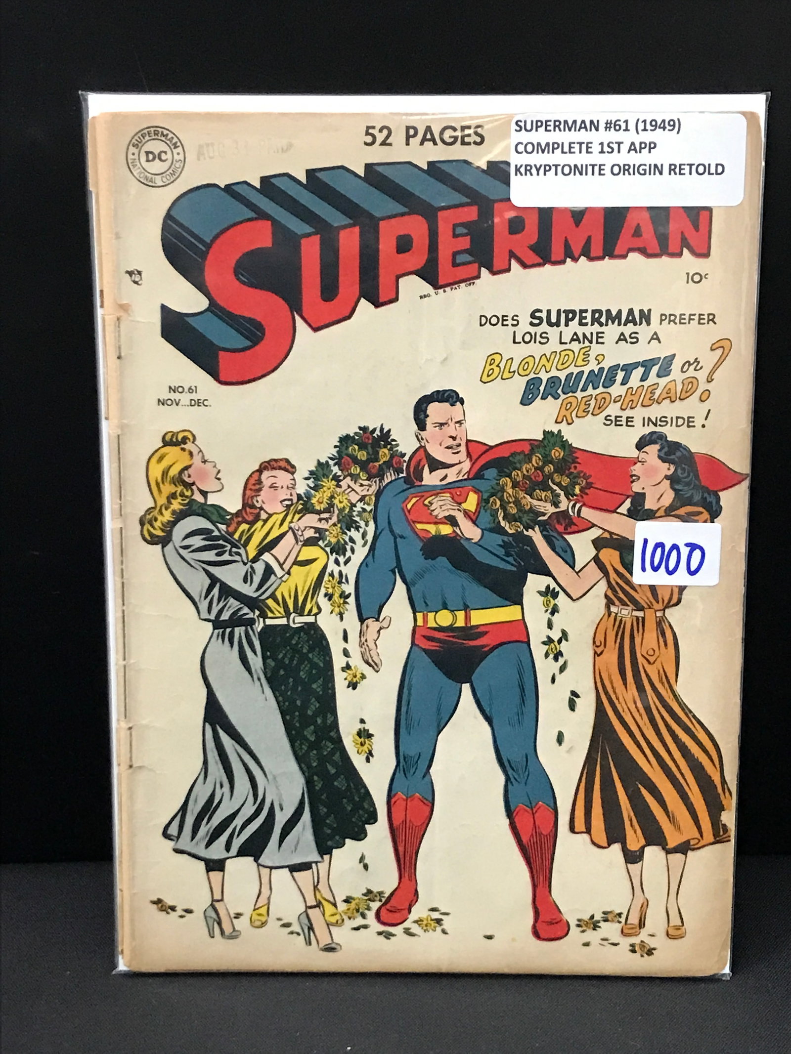 SUPERMAN #61 (1949) - DC COMICS (1 of 1)
