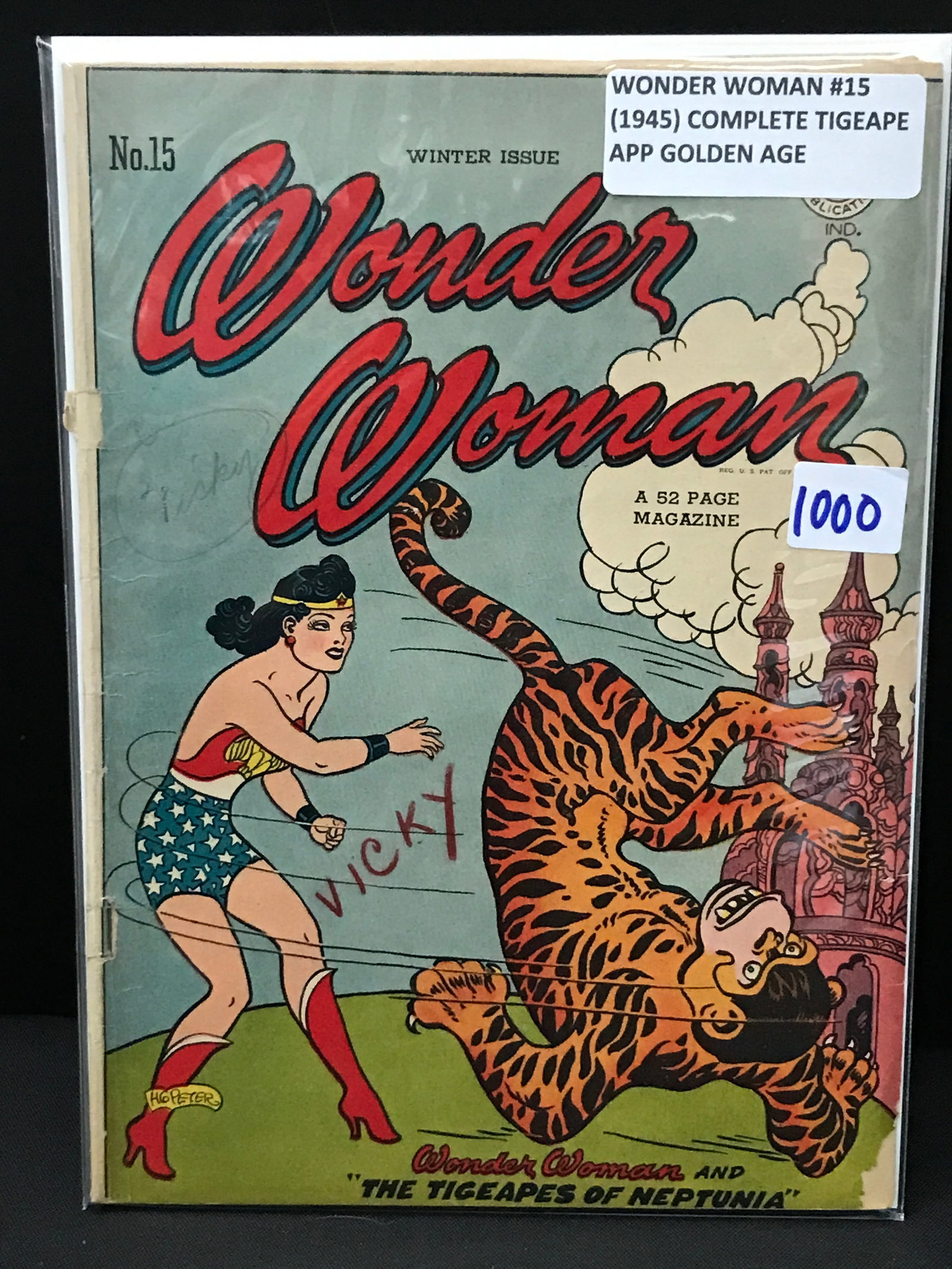 WONDER WOMAN #15 (1945) - DC COMICS: Prices are in Canadian dollars
