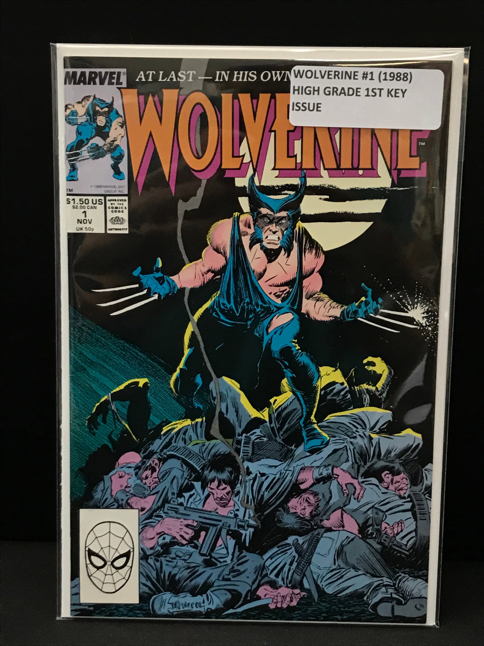 WOLVERINE #1 (1988) - MARVEL COMICS (1 of 1)
