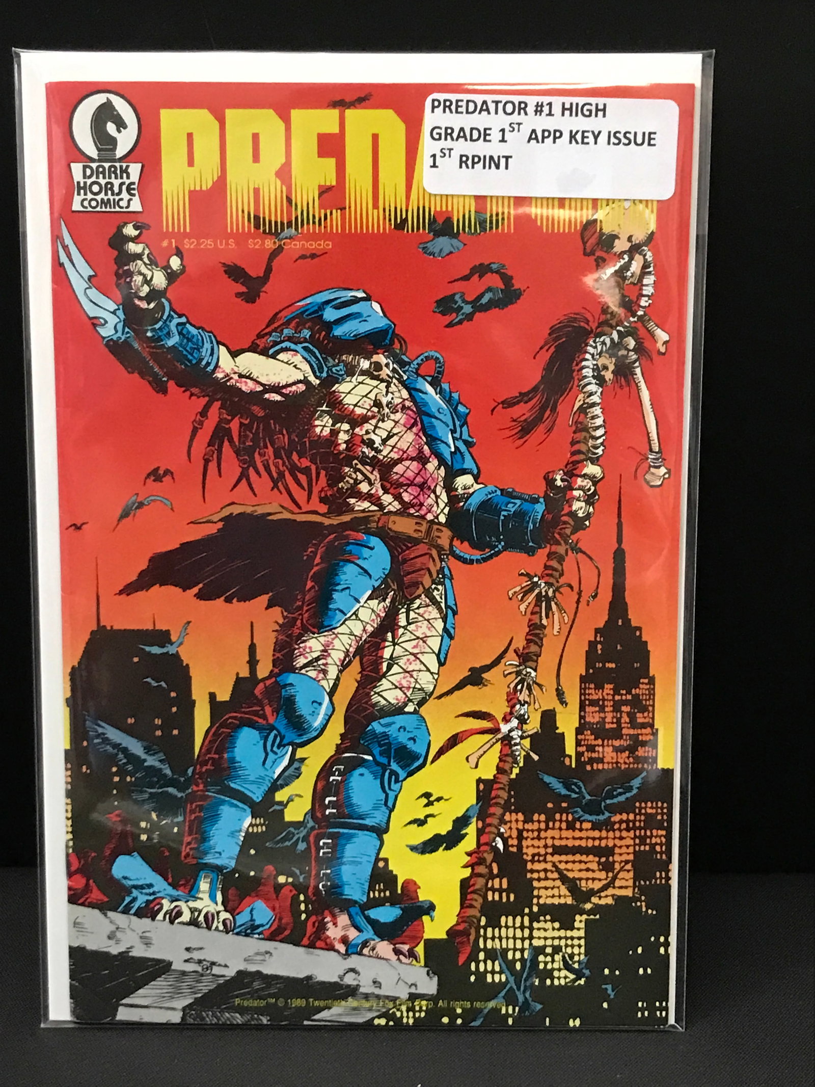 PREDATOR #1 1ST PRINT - DARK HORSE COMICS: Prices are in Canadian dollars