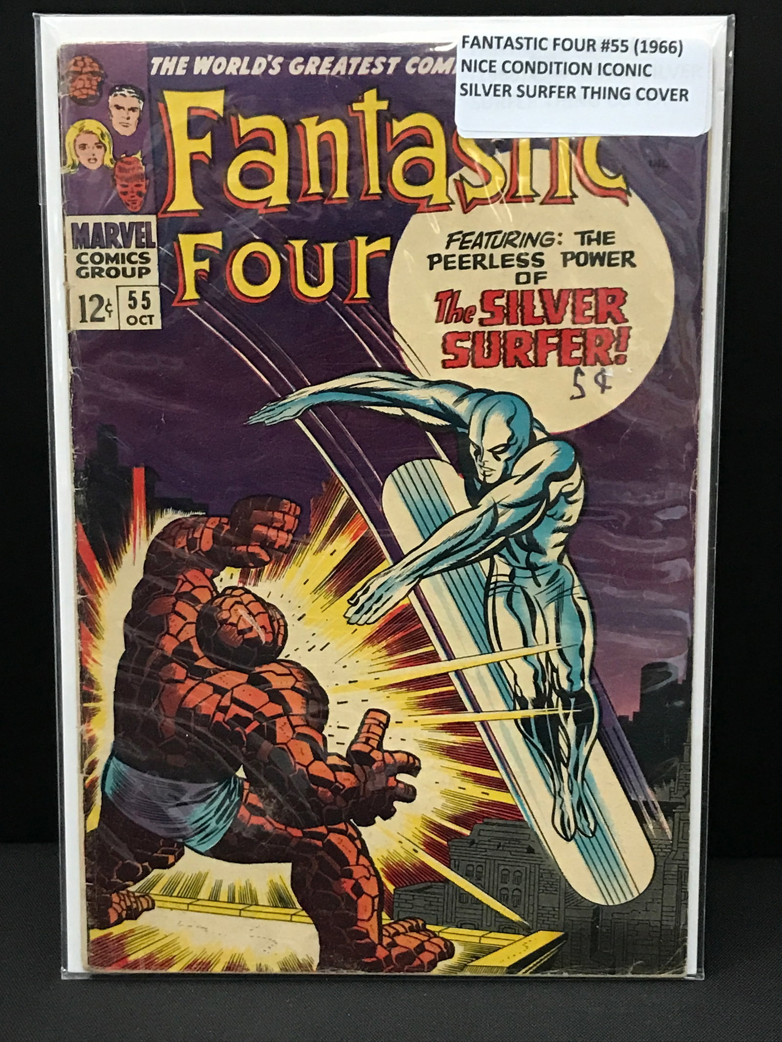 FANTASTIC FOUR #55 (1966) - MARVEL COMICS: Prices are in Canadian dollars