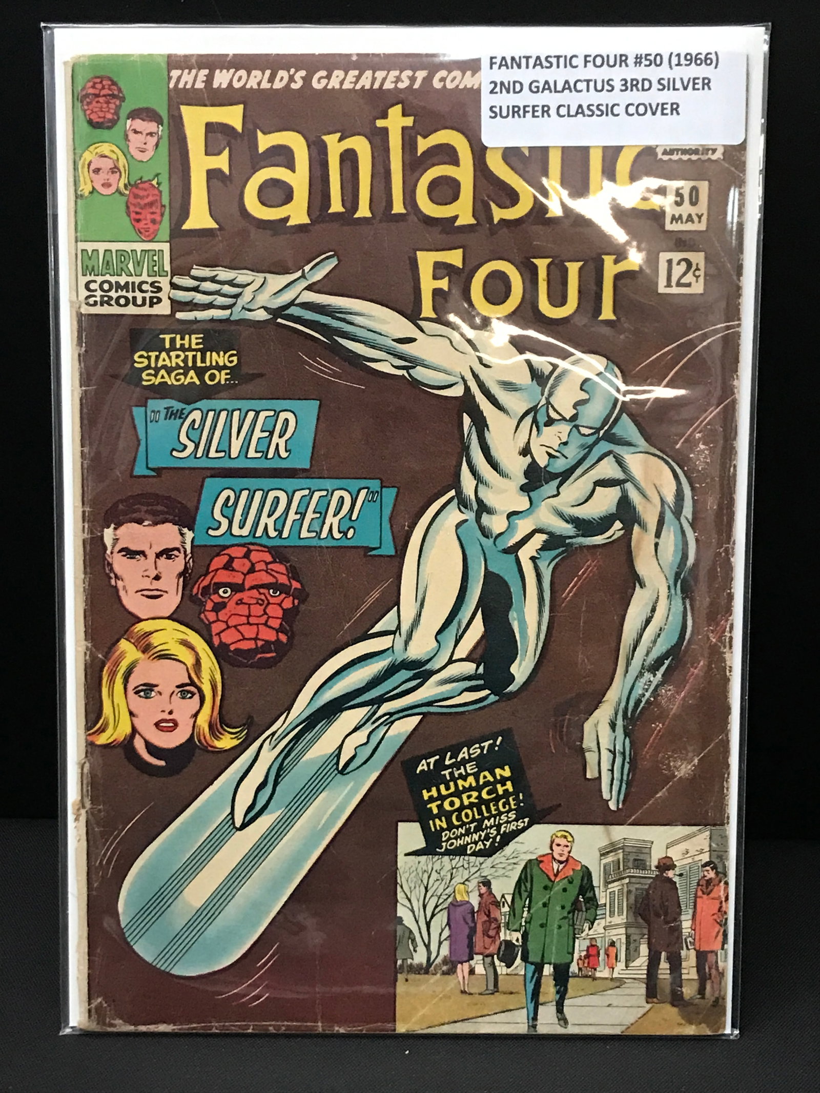FANTASTIC FOUR #50 (1966) 2ND GALACTUS - MARVEL COMICS: Prices are in Canadian dollars