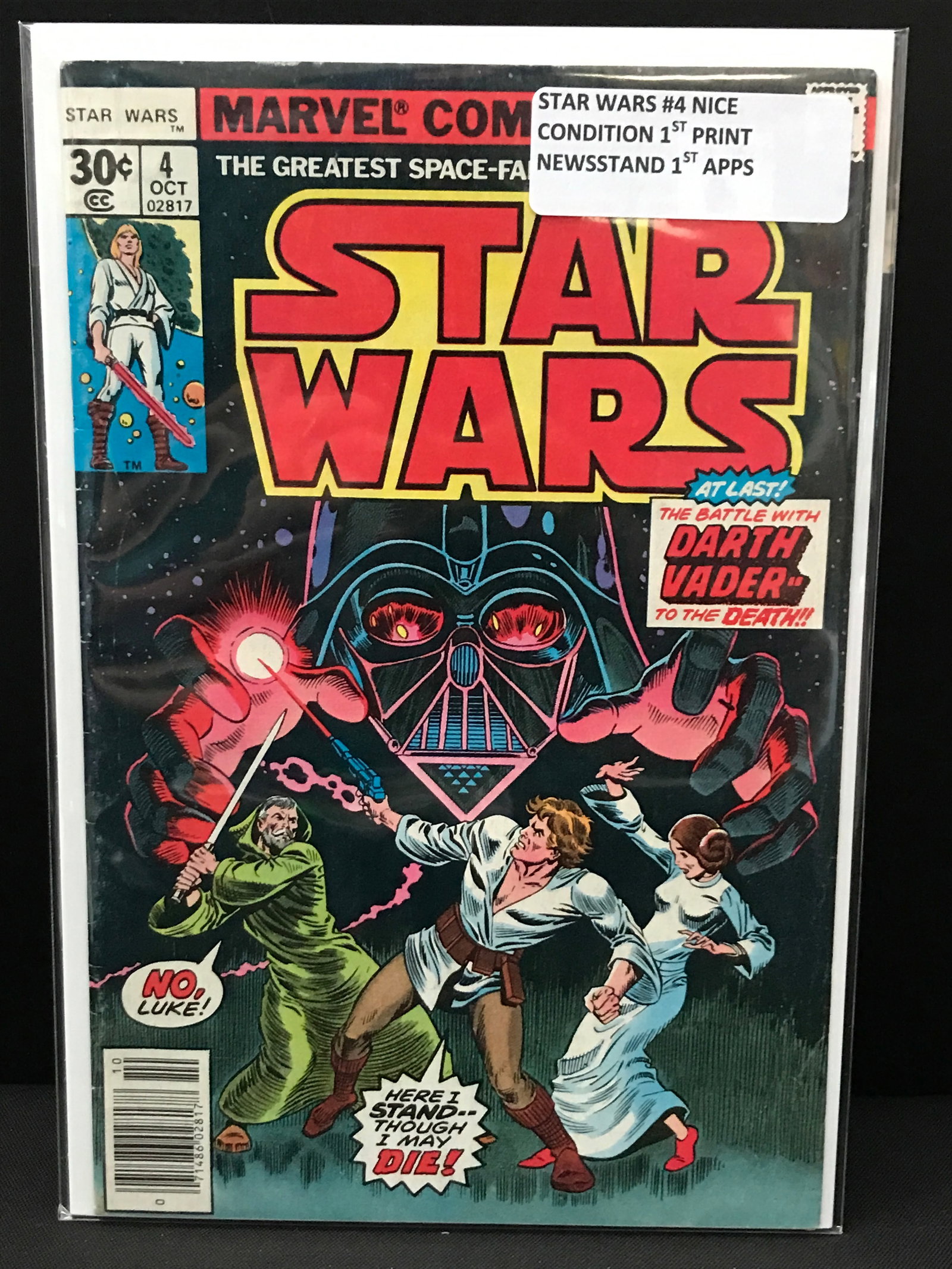 STAR WARS #4 1ST PRINT NEWSSTAND EDITION WITH 1ST APPS - MARVEL COMICS: Prices are in Canadian dollars