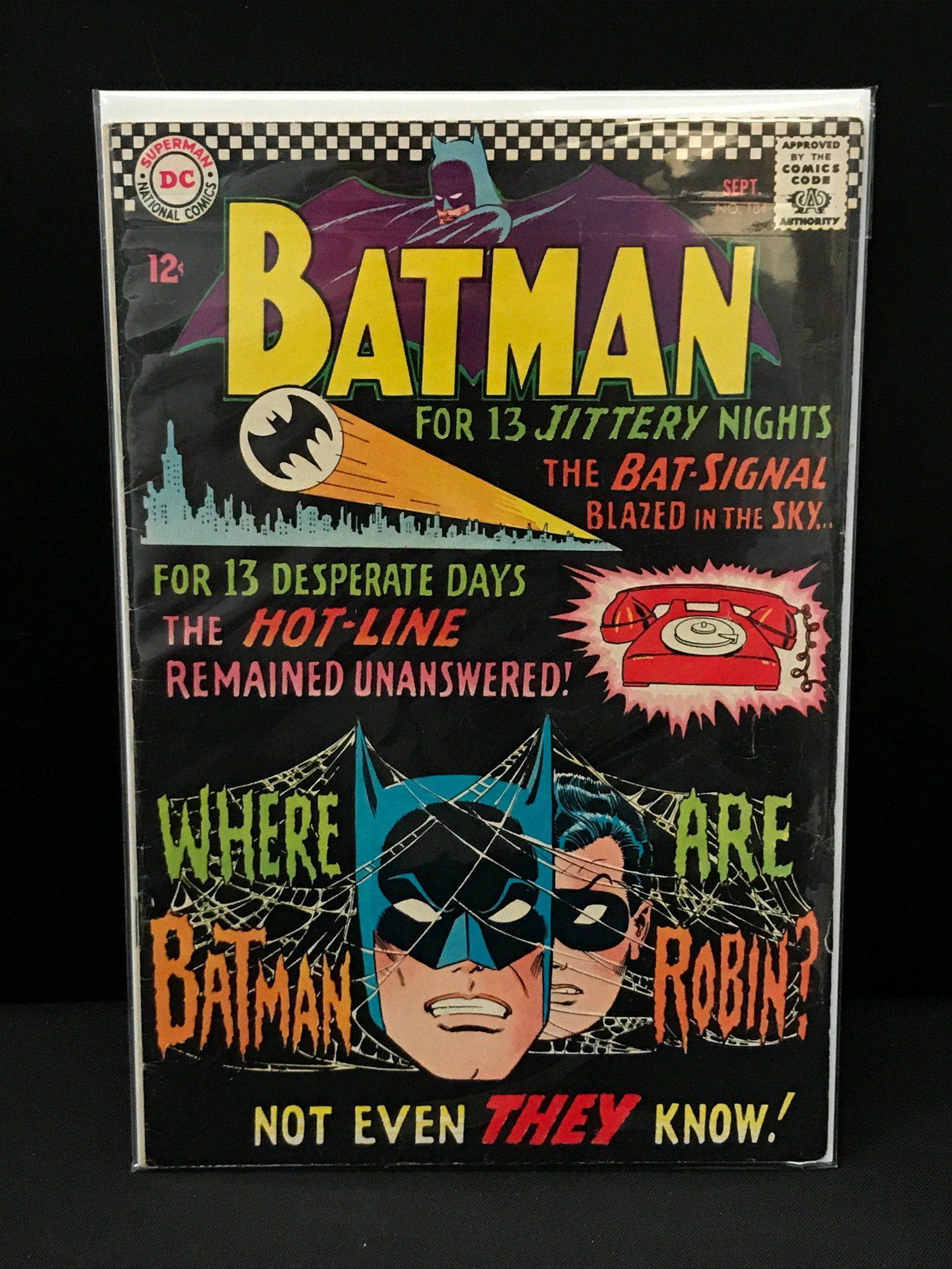 BATMAN #184 - DC COMICS: Prices are in Canadian dollars