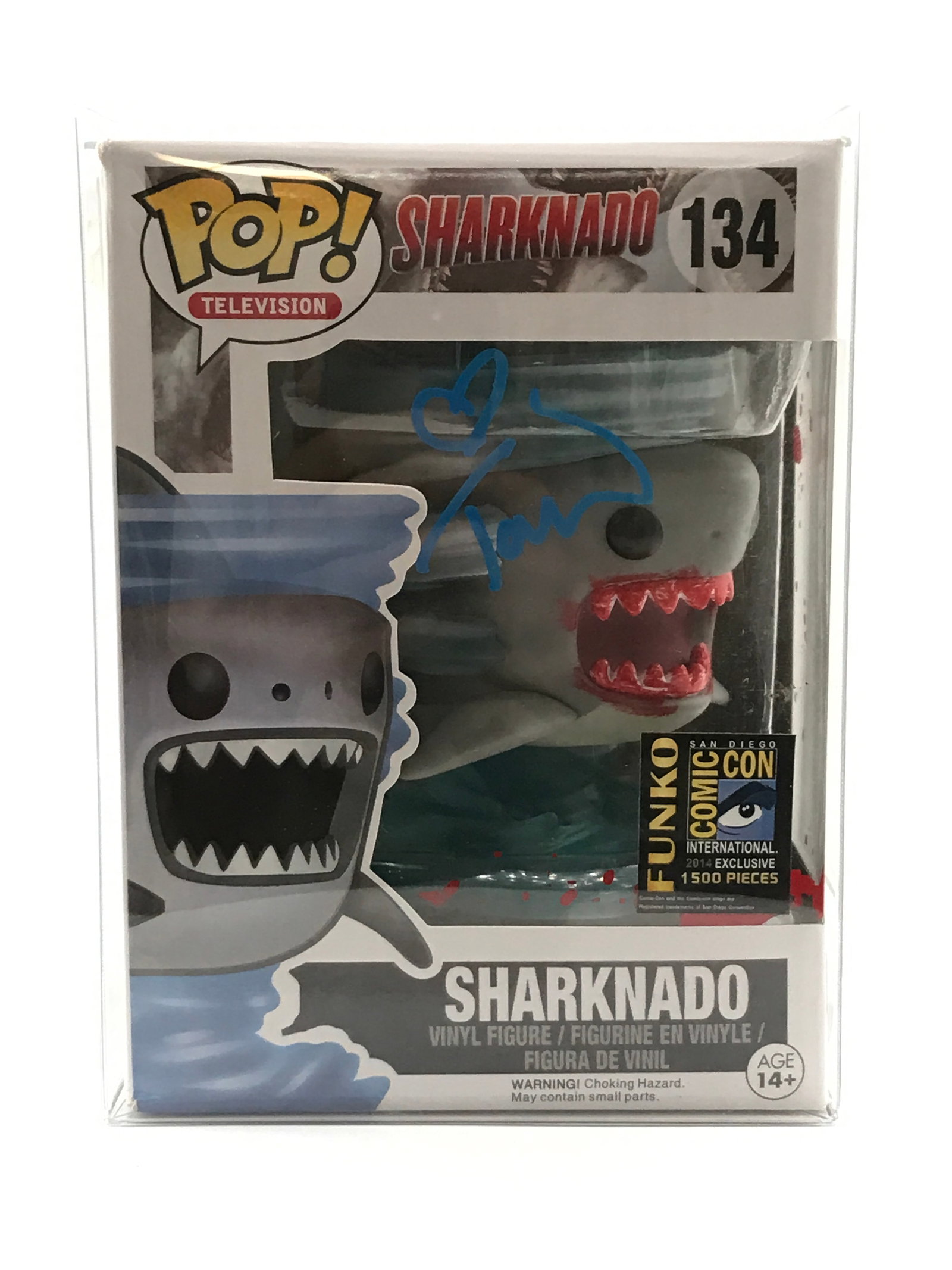 TARA REID SIGNED SHARKNADO FUNKO POP - WWOC COA: Prices are in Canadian dollars