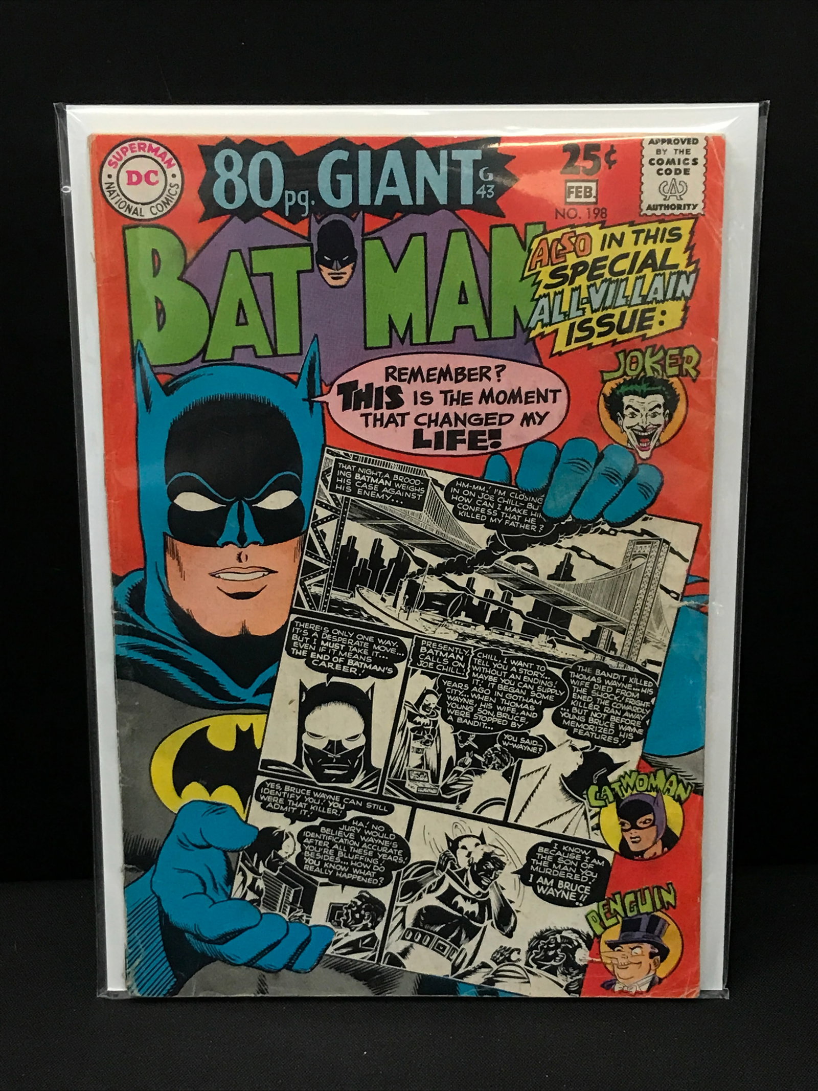 BATMAN #198 - DC COMICS (1 of 1)