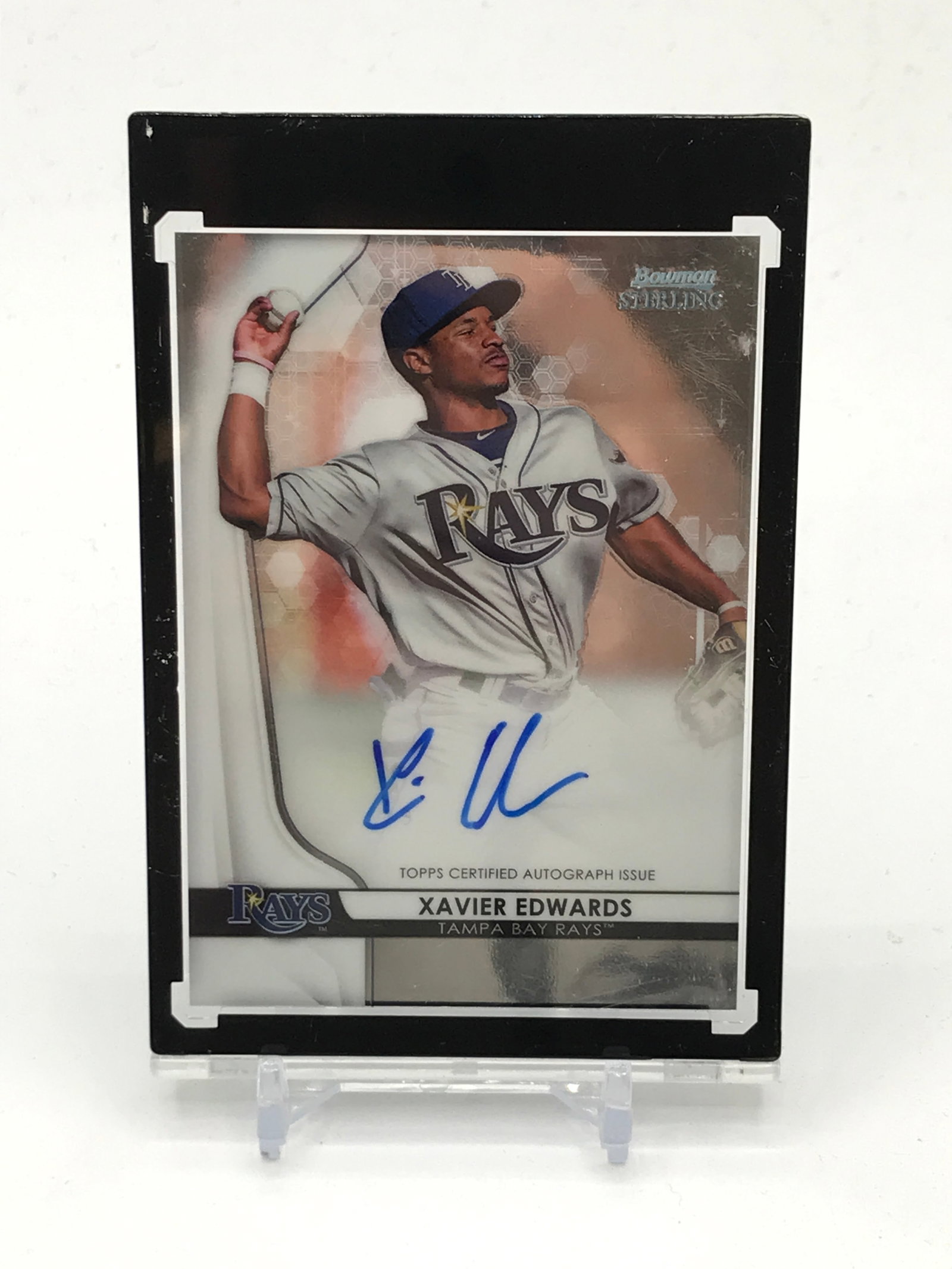 2020 TOPPS CERTIFIED AUTOGRAPH ISSUE XAVIER EDWARDS SIGNED BASEBALL TRADING CARD: Prices are in Canadian dollars