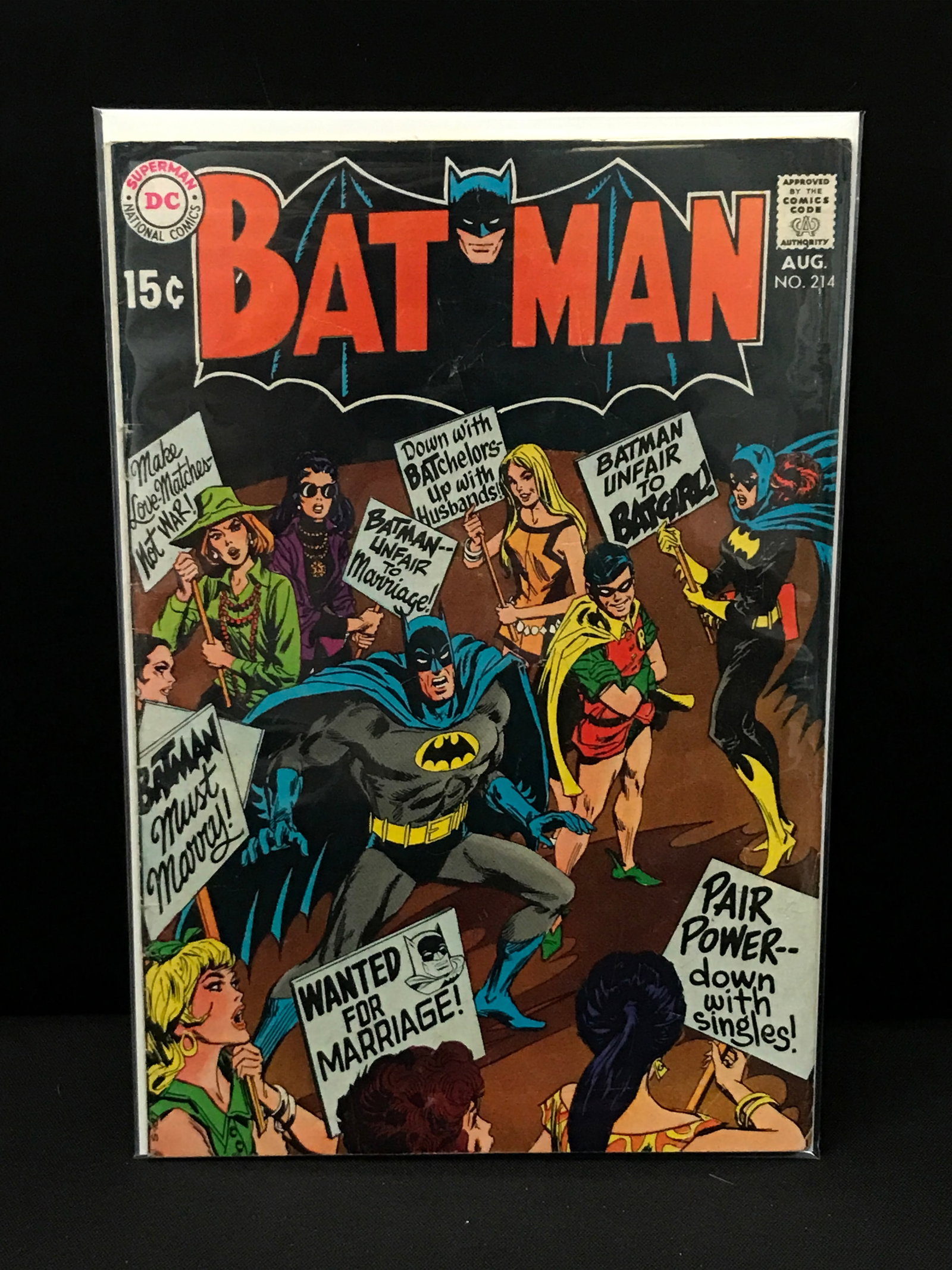 BATMAN #214 - DC COMICS: Prices are in Canadian dollars