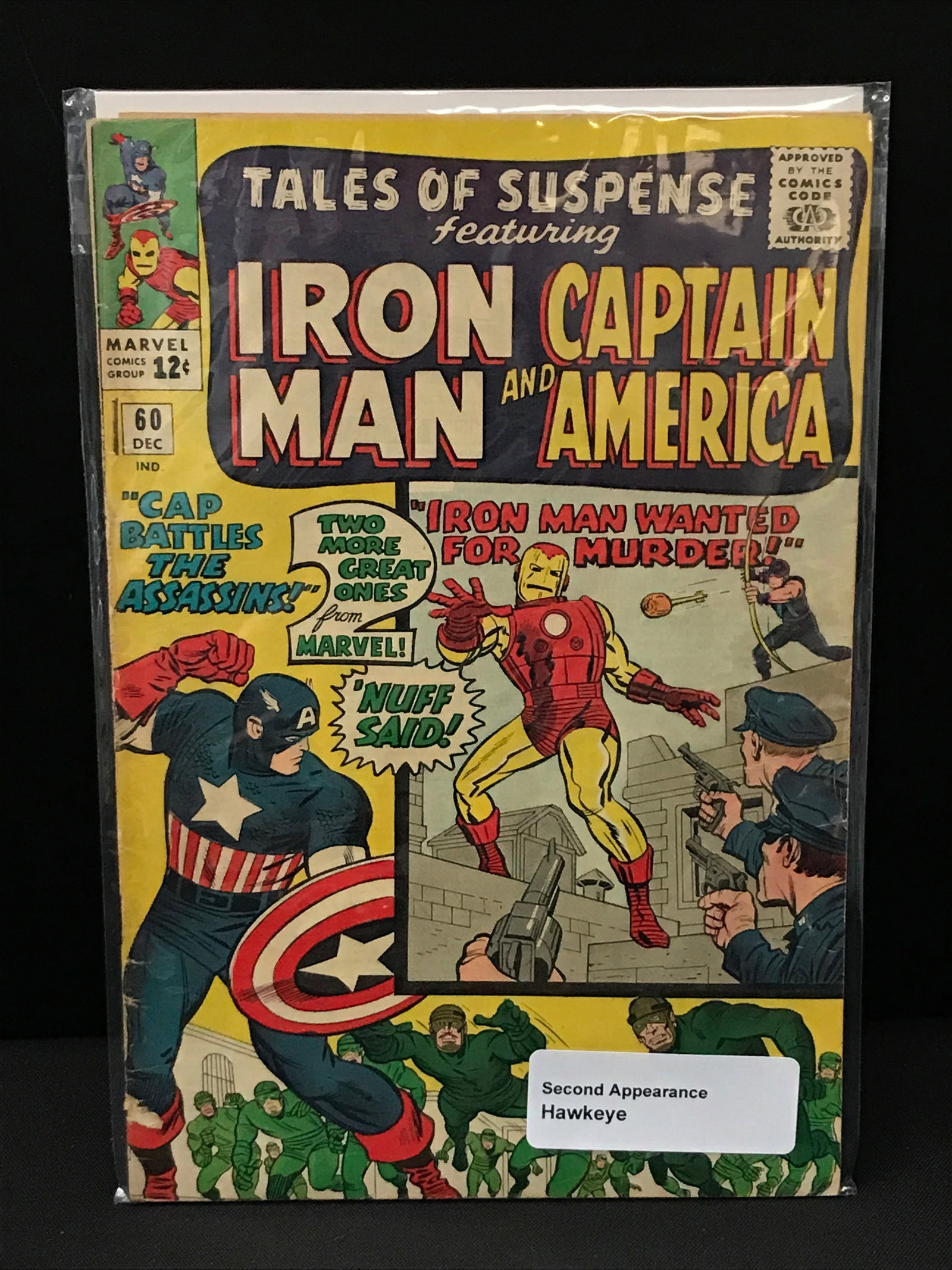 TALES OF SUSPENSE #60 2ND APP OF HAWKEYE - MARVEL COMICS: Prices are in Canadian dollars