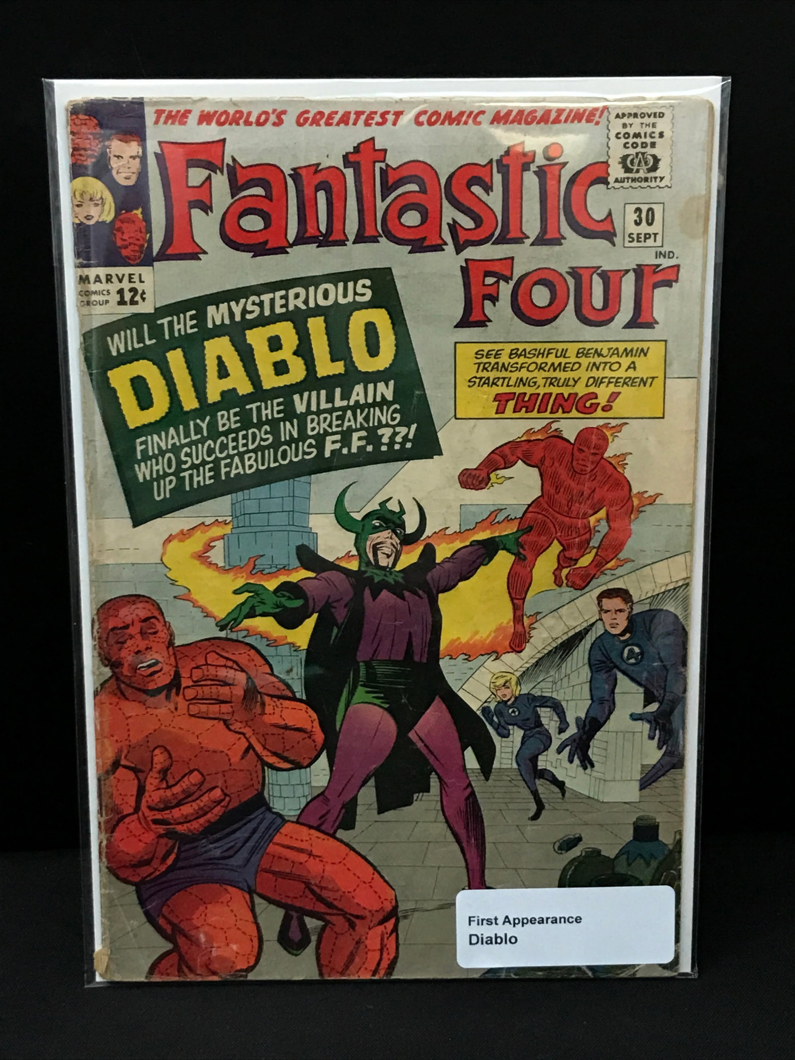 FANTASTIC FOUR #30 1ST APP OF DIABLO - MARVEL COMICS: Prices are in Canadian dollars