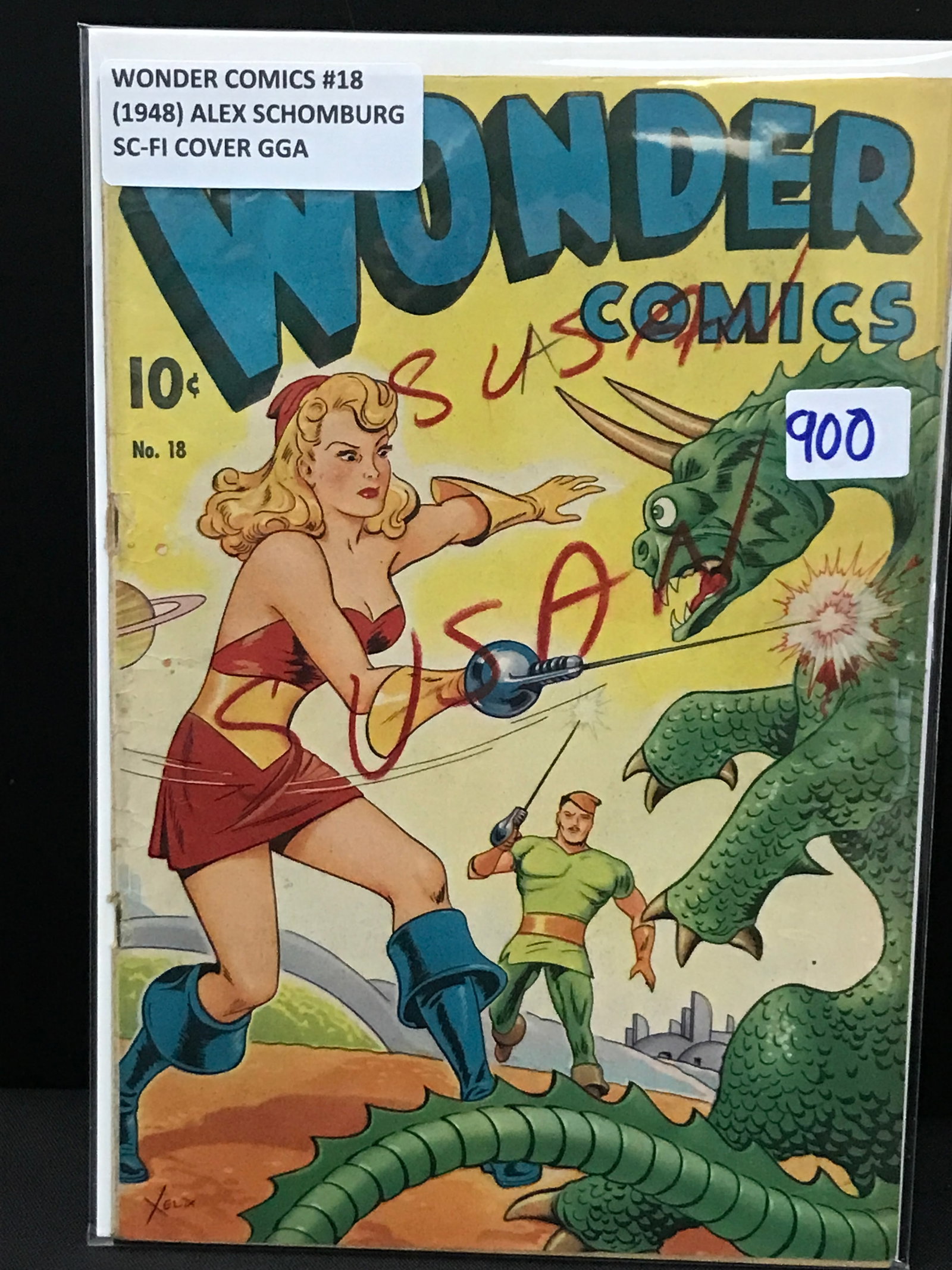WONDER COMICS #18 (1948): Prices are in Canadian dollars