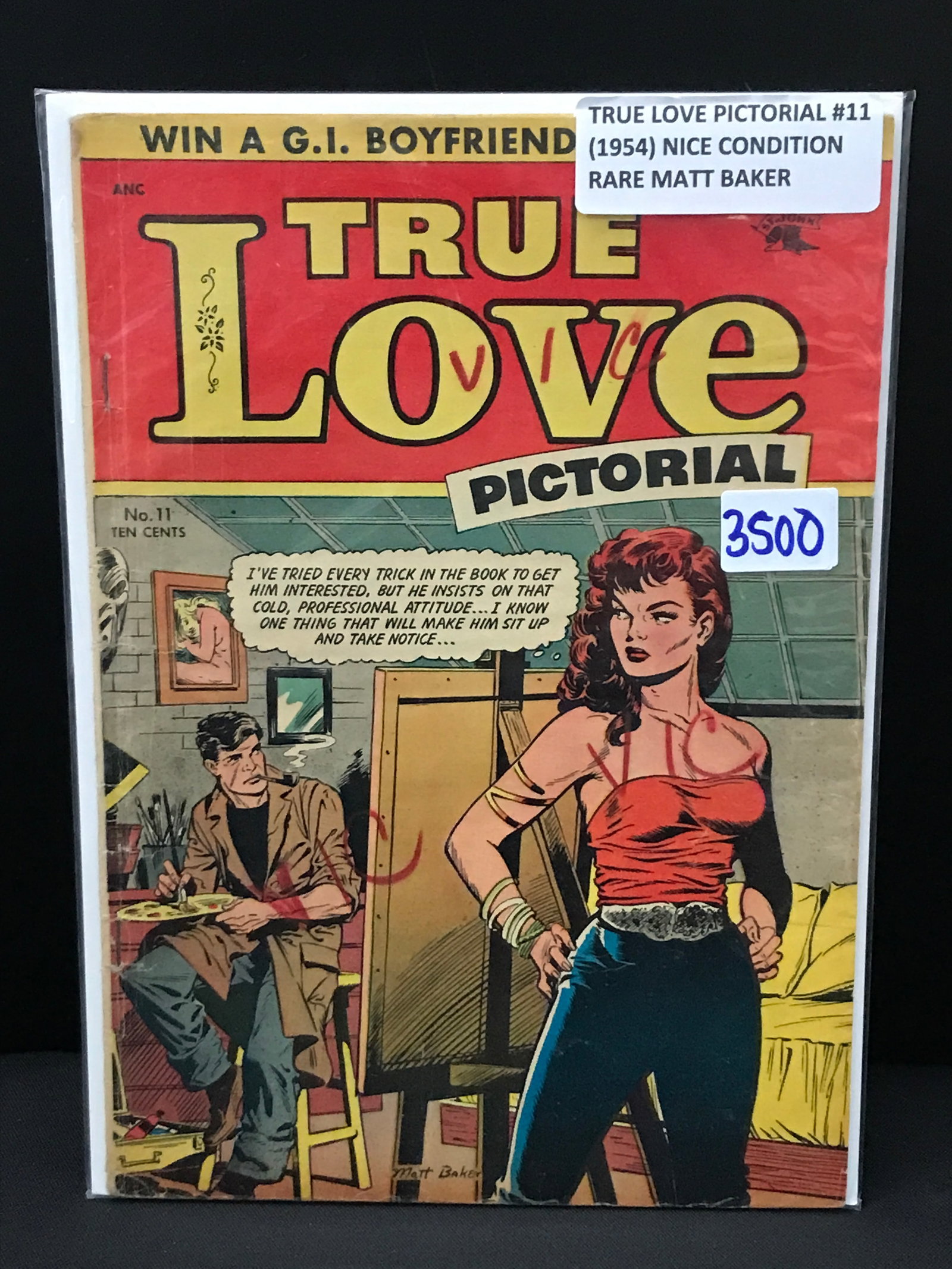 TRUE LOVE #11 (1954) - ANC: Prices are in Canadian dollars