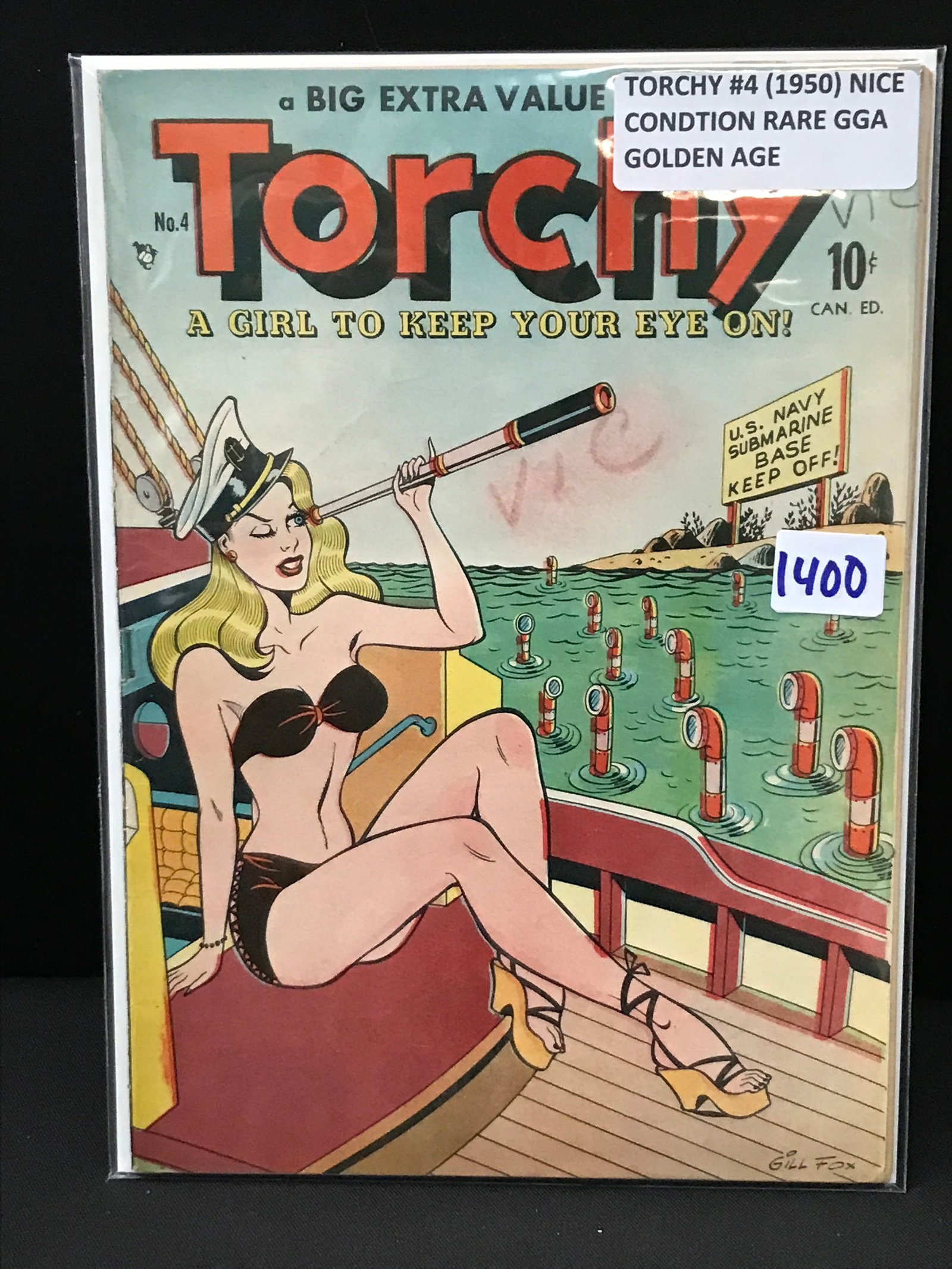 TORCHY #4 (1950): Prices are in Canadian dollars