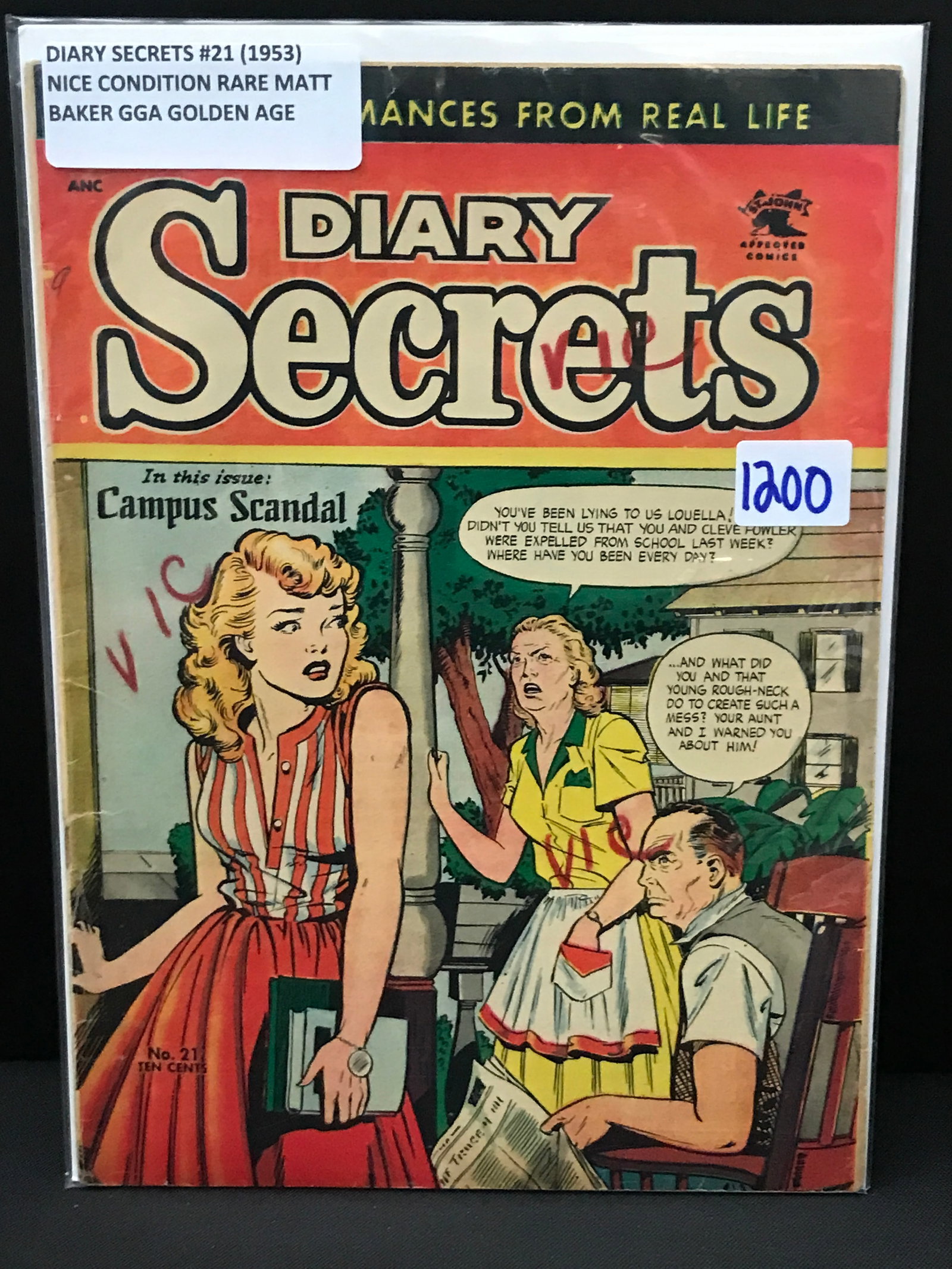 DAIRY SECRETS #21 (1953) - ANC: Prices are in Canadian dollars