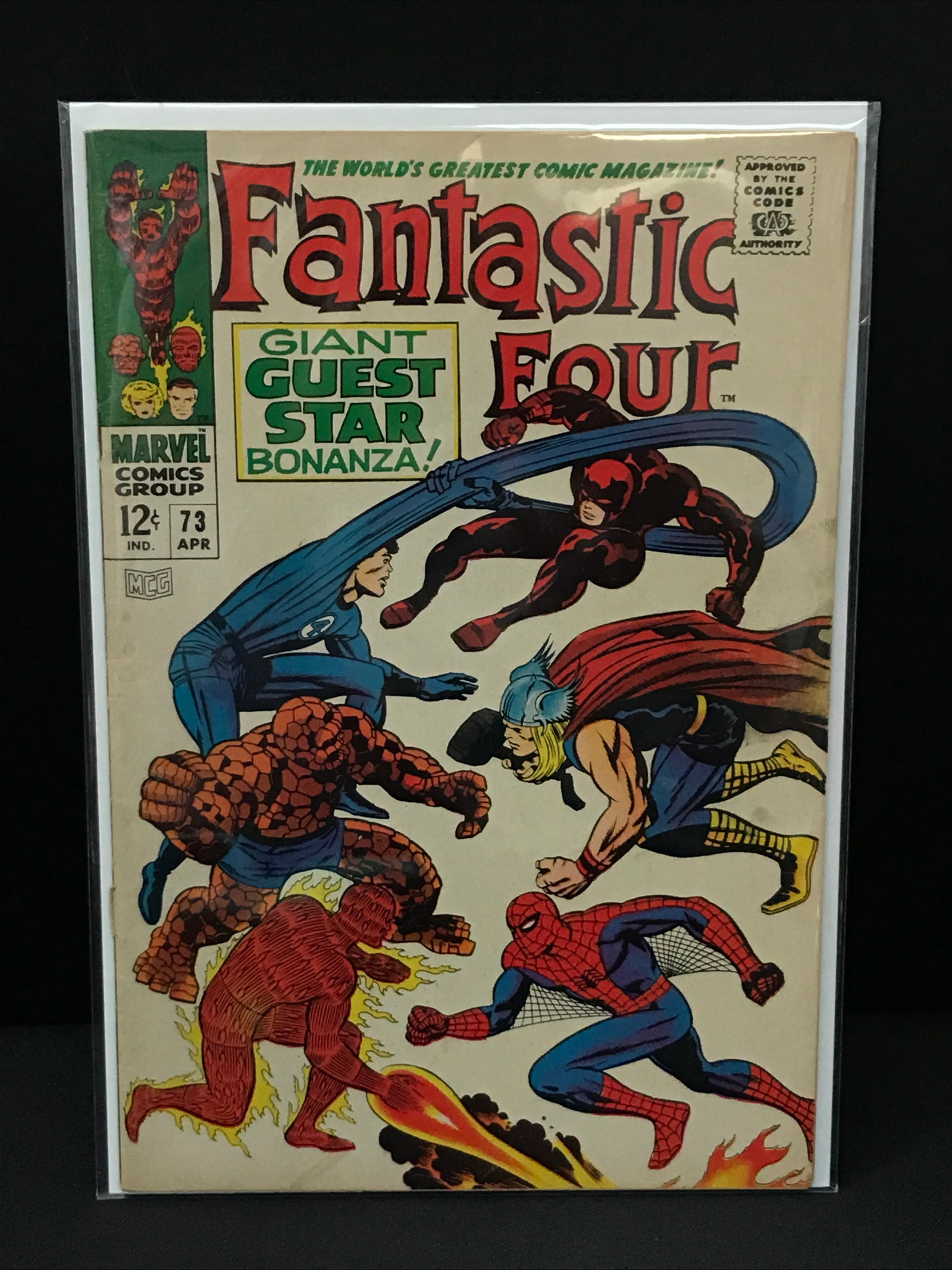 THE FANTASTIC FOUR #73 - MARVEL COMICS: Prices are in Canadian dollars