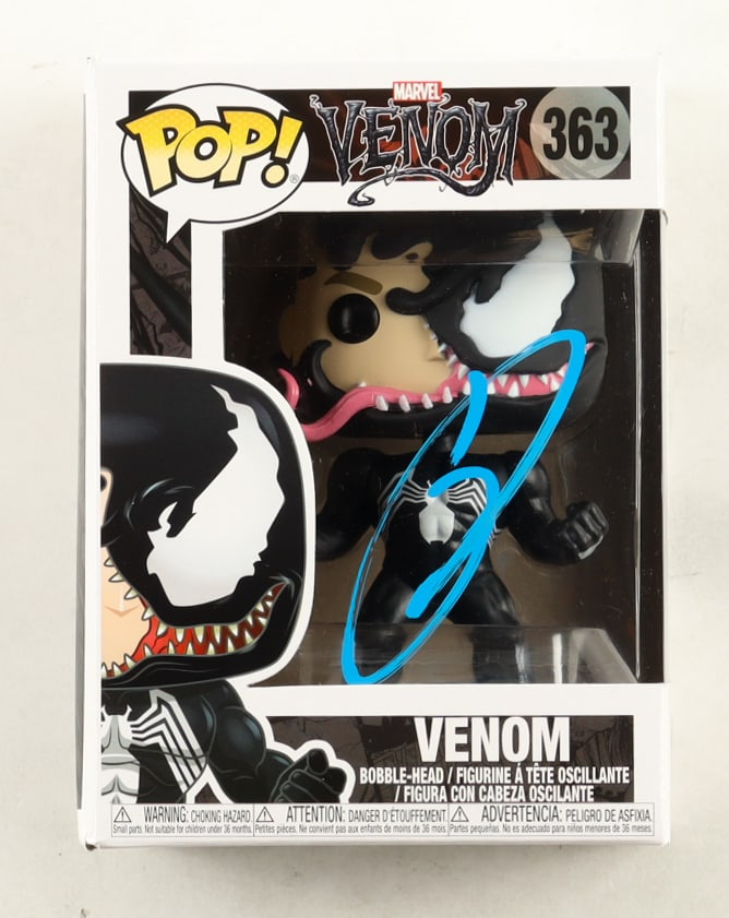 TOM HARDY SIGNED VENOM FUNKO POP - PSA COA: Prices are in Canadian dollars