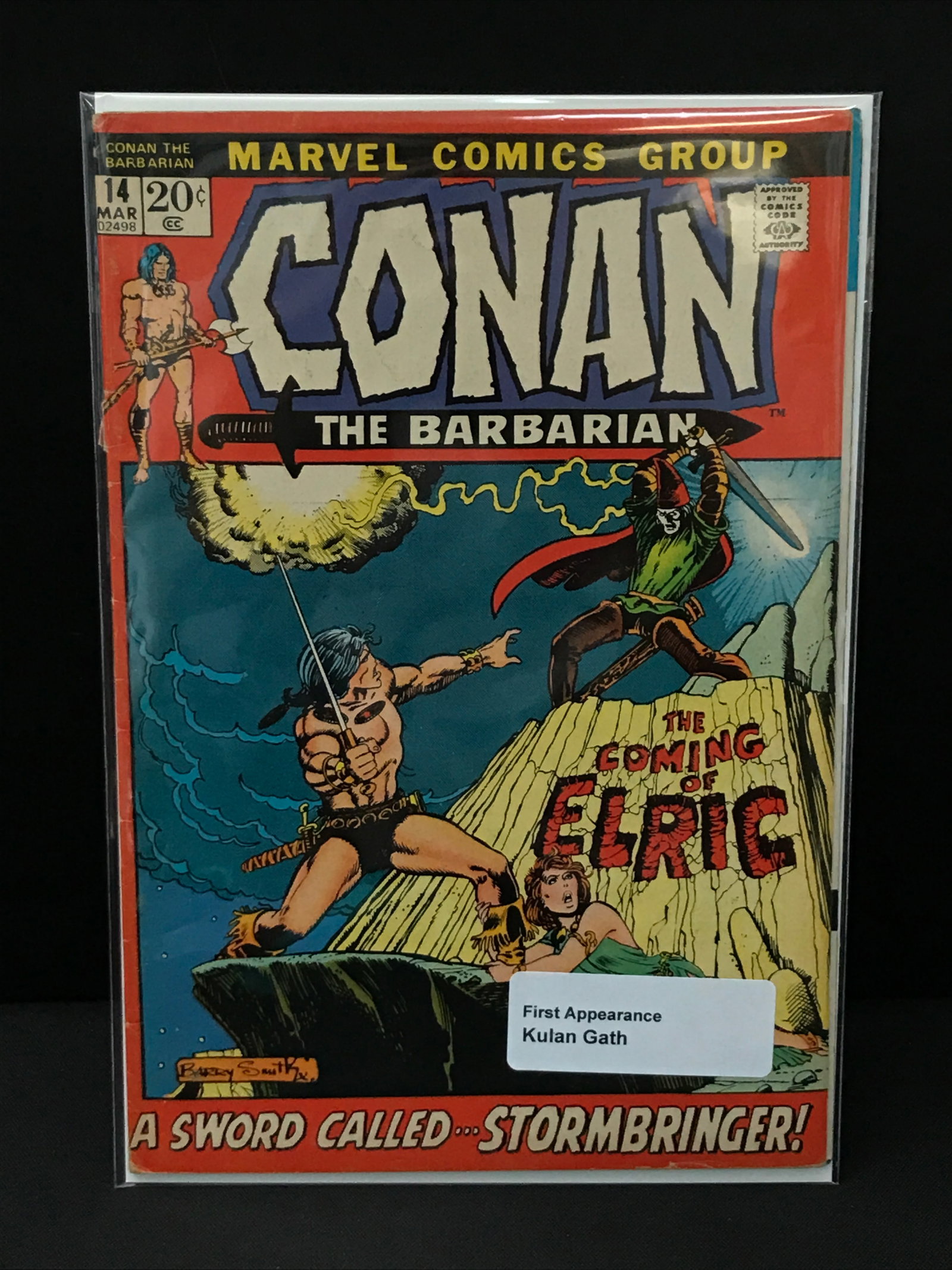 CONAN THE BARBARIAN #14 1ST APP KULAN GATH - MARVEL COMICS: Prices are in Canadian dollars