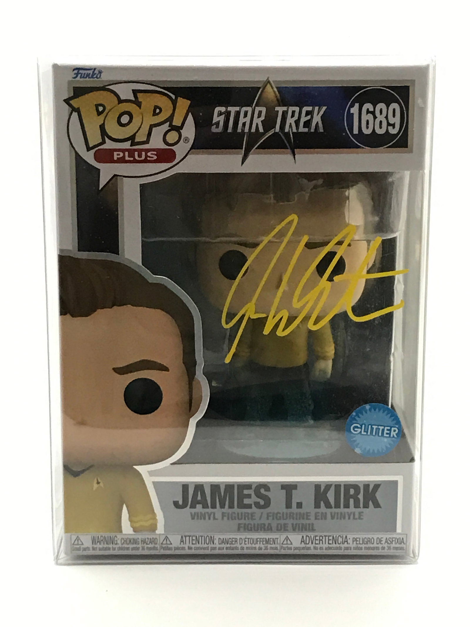 WILLIAM SHATNER SIGNED JAMES T. KIRK STAR TREK FUNKO POP - WWOC COA: Prices are in Canadian dollars